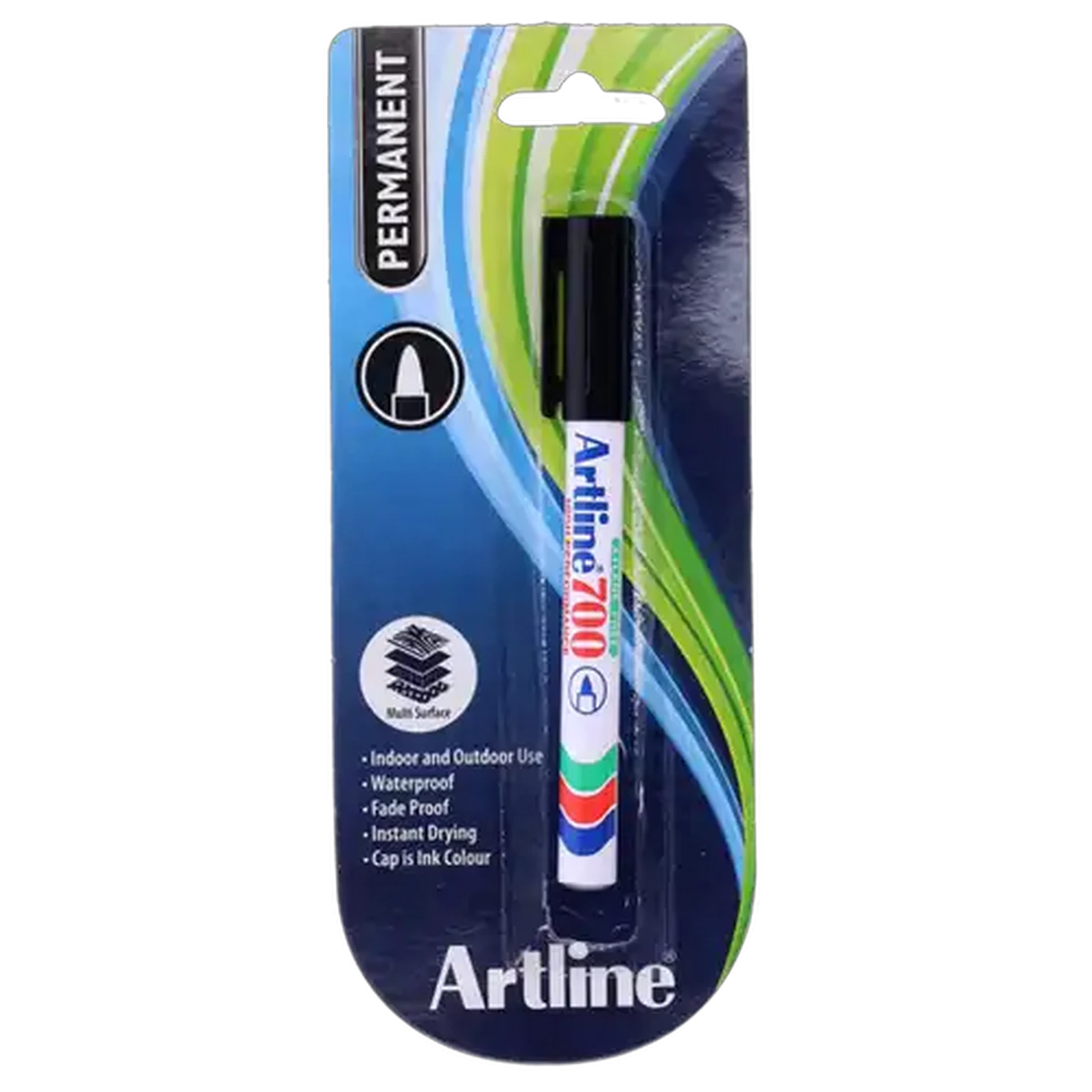 Image of Artline EK700 Black Fine Point Marker 0.7mm