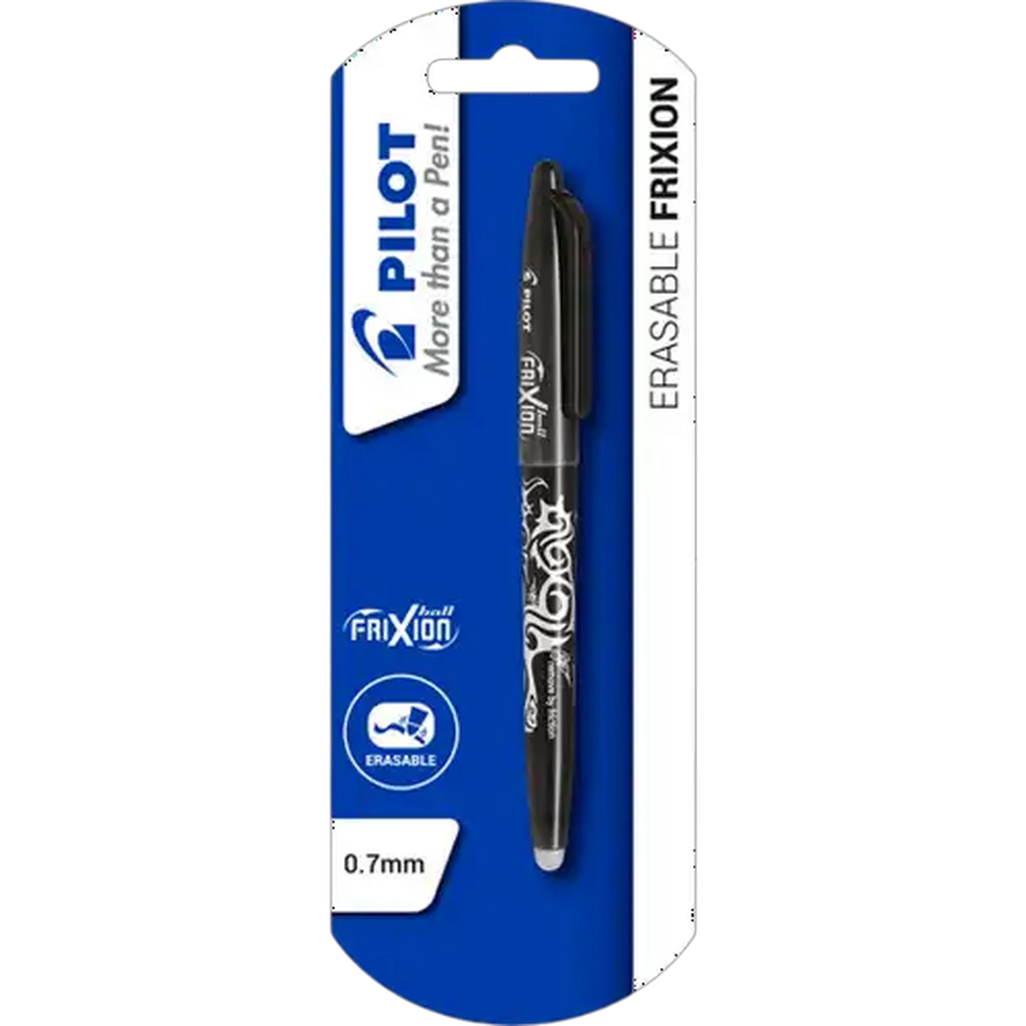 Image of Pilot Frixion Black Rollerball Erasable Pen
