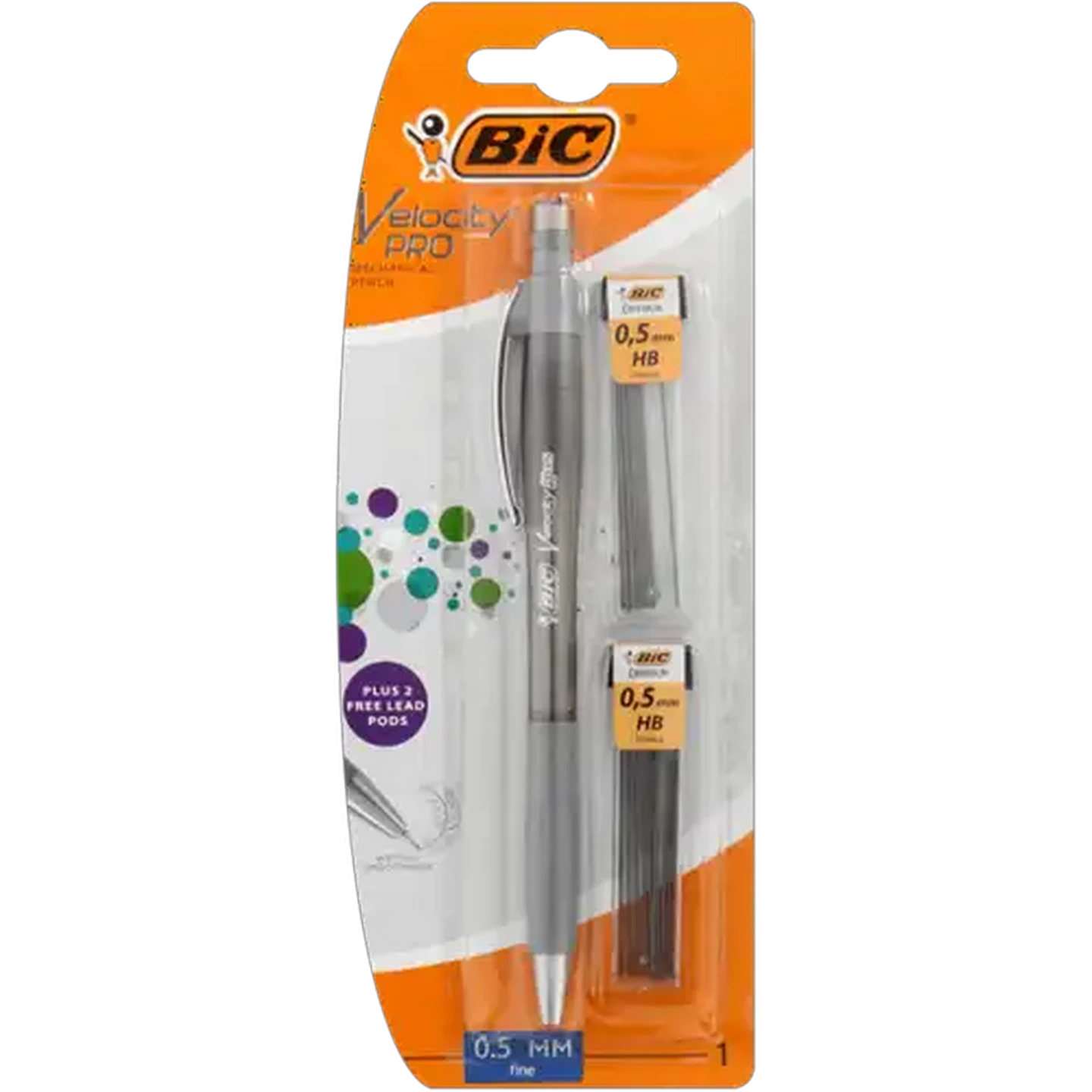 Image of BIC Velocity Pro Mechanical Pencil With Leads 0.5mm