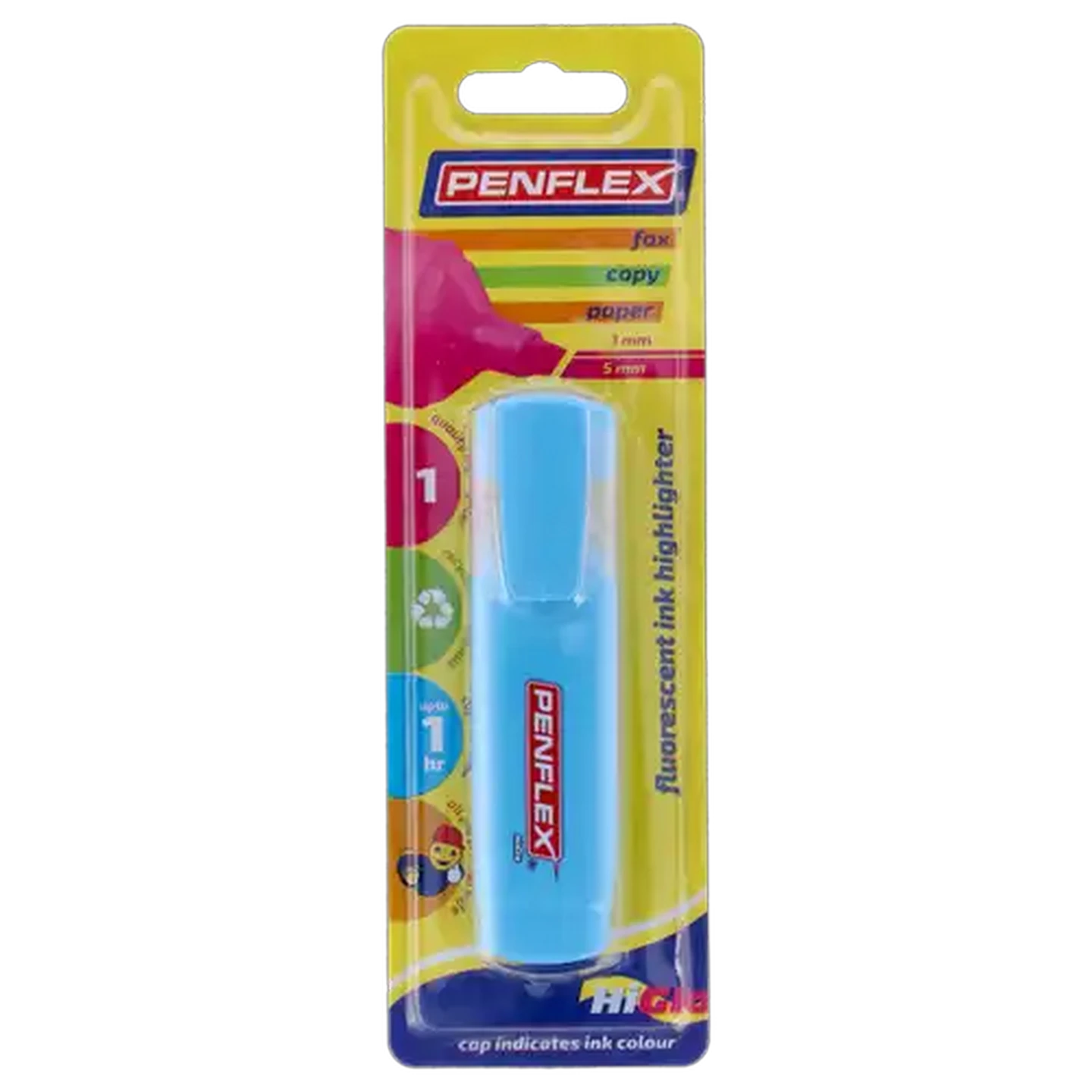 Image of Penflex HiGlo Blue Highlighter