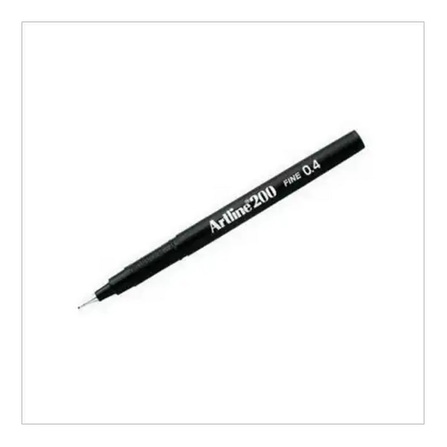 Image of Artline EK200 Black Fineliner 0.4mm