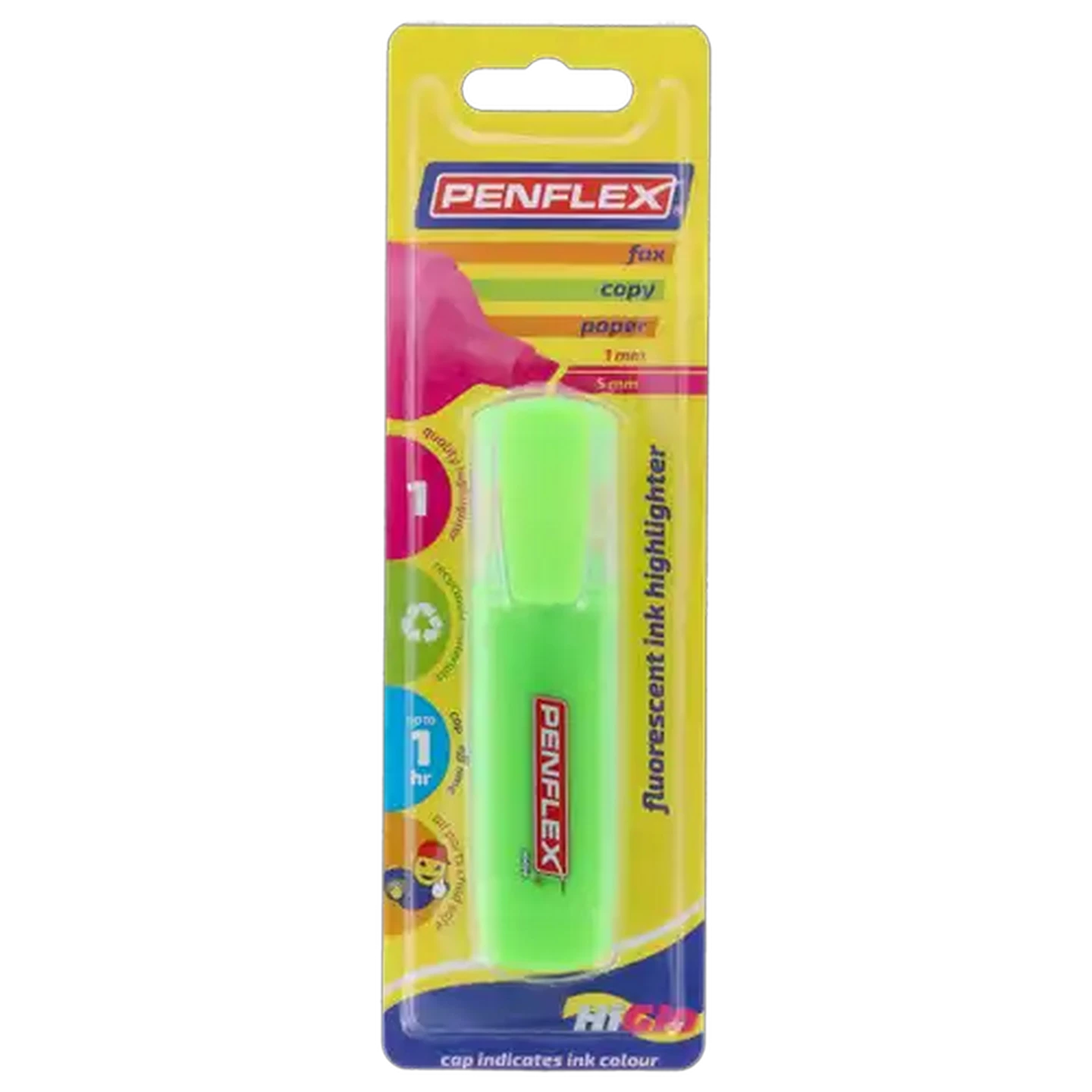 Image of Penflex HiGlo Green Highlighter