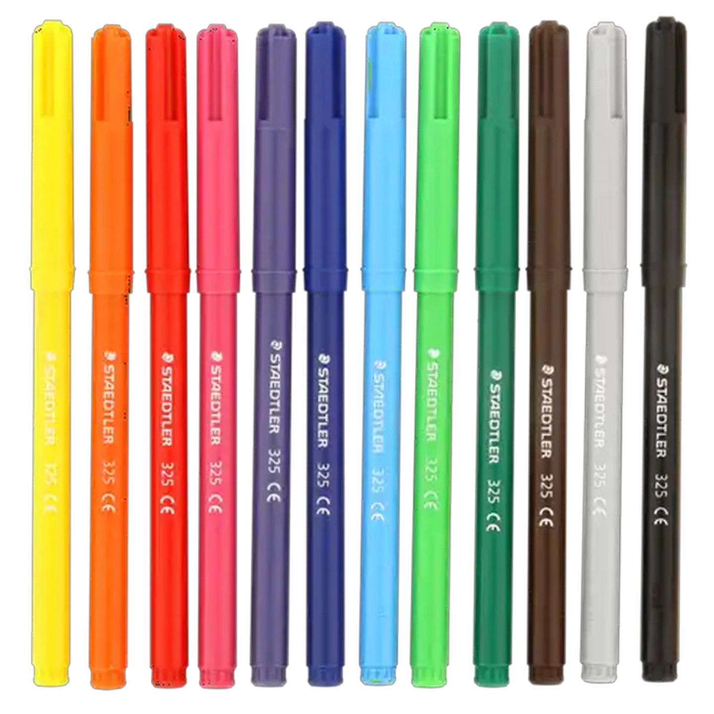 Image of Staedtler Multicoloured Fibre Tip Pen 12-Pack