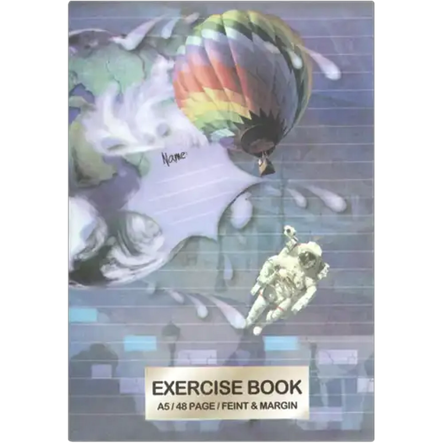 Image of Scholar A5 Feint & Margin Exercise Book 48 Page