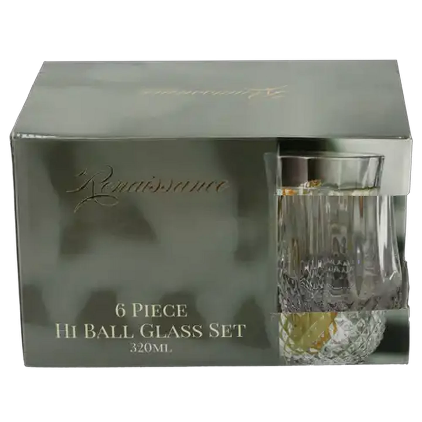 Image of Renaissance Collection Highball Glasses 341ml 6-Pack
