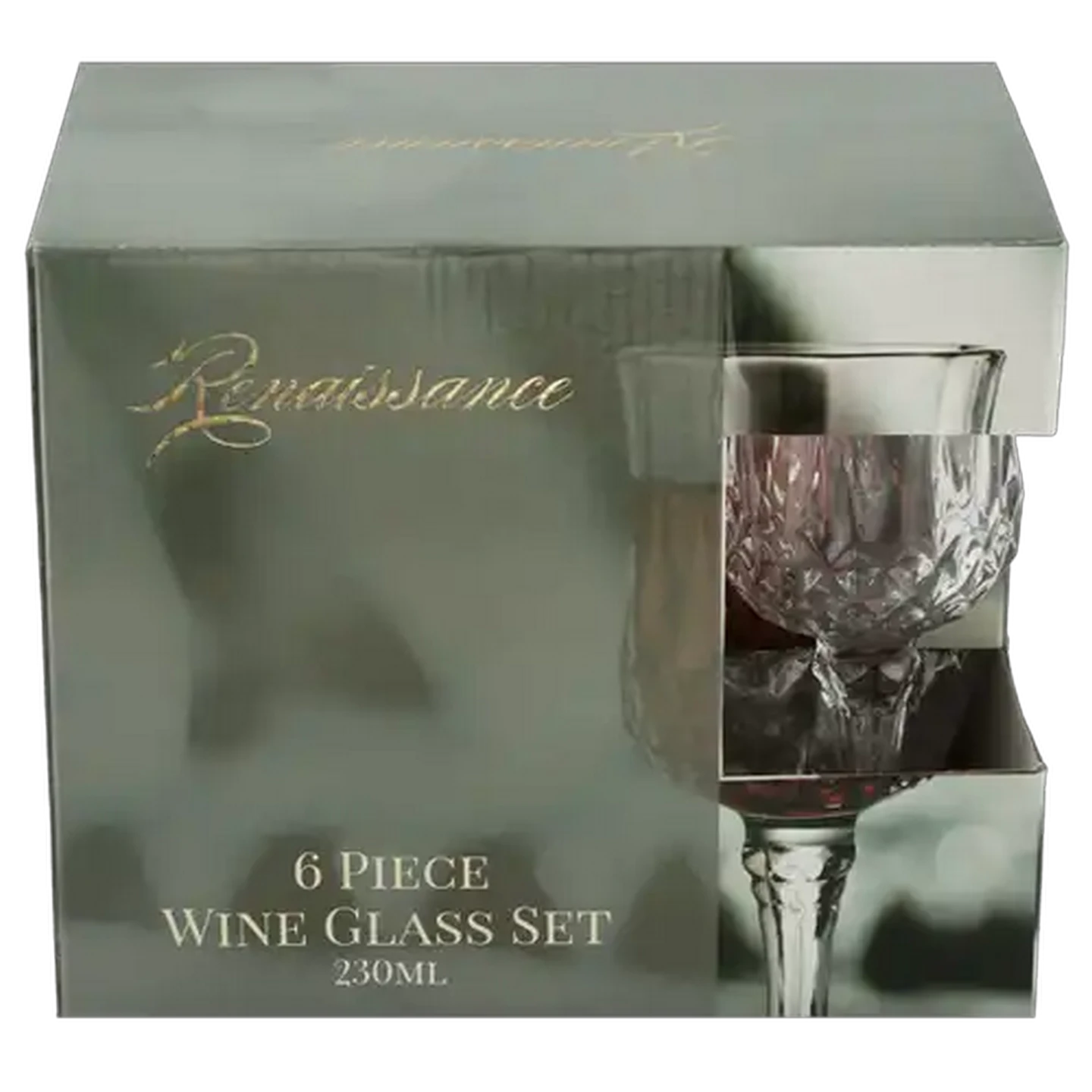 Image of Renaissance Collection Wine Glasses 6-Piece