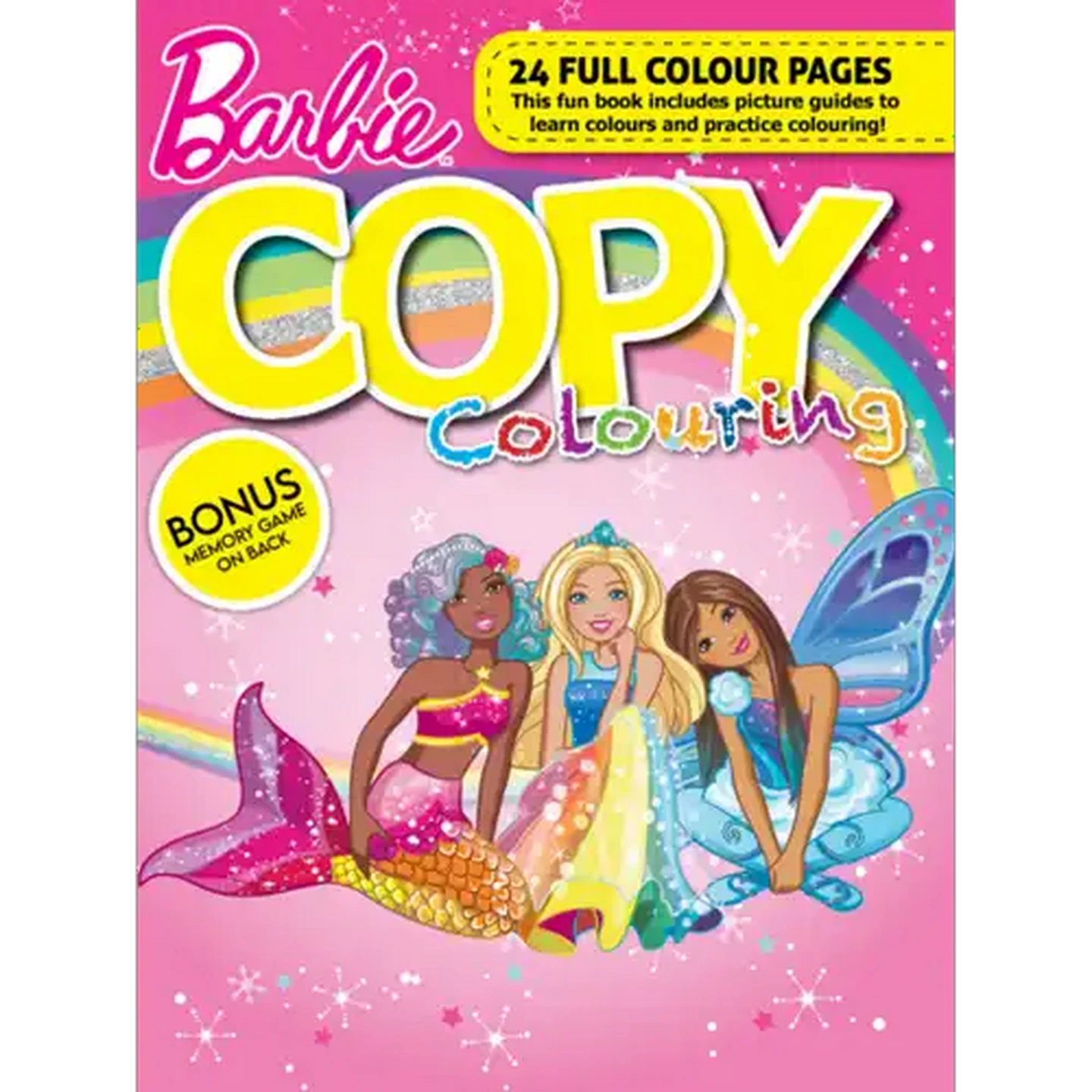 Image of Barbie Copy Colouring Book 24 Pages (Design May Vary)