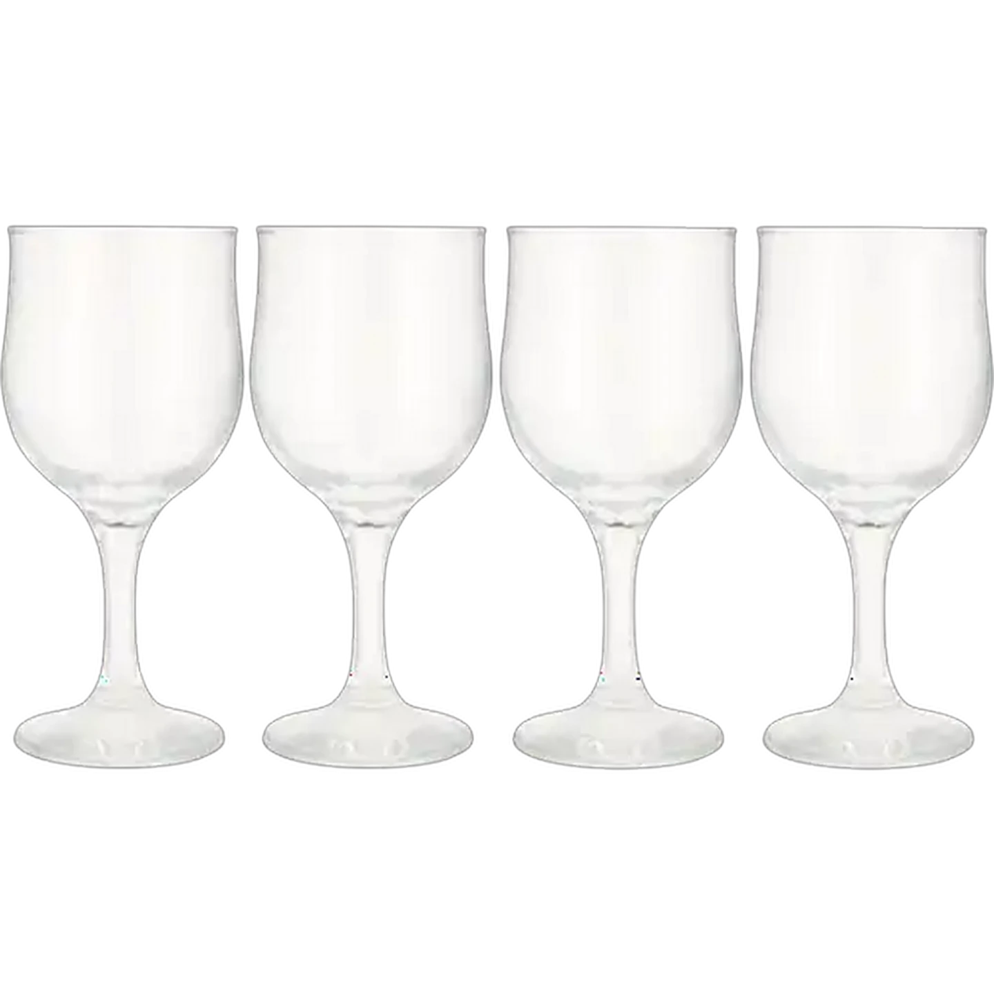 Image of LAV Blush Clear Red Wine Glasses 4-Piece