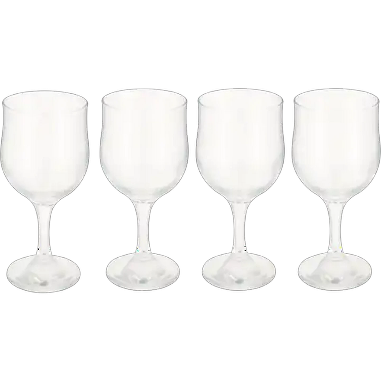 Image of LAV Blush Clear Red Wine Glasses 4-Piece
