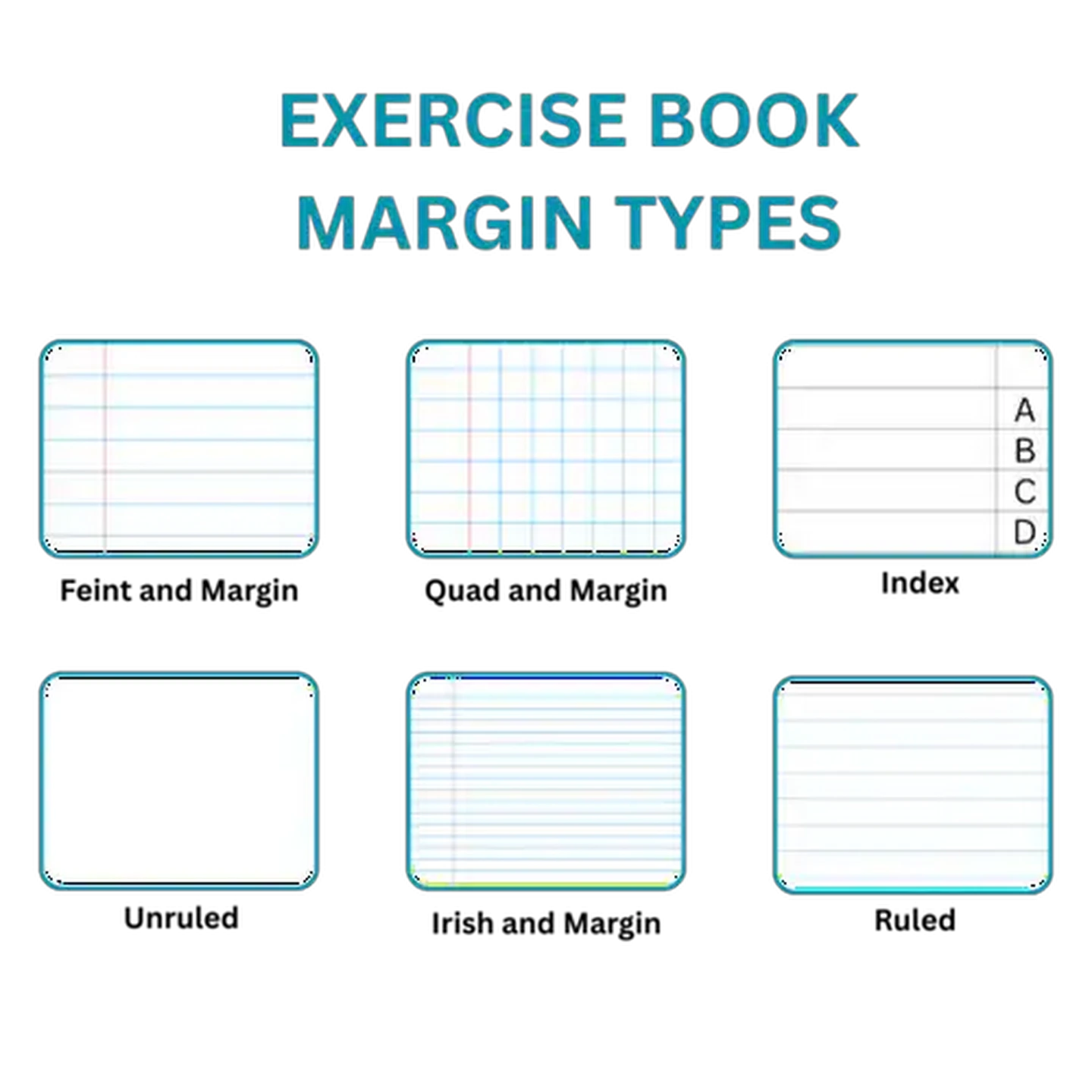 Image of Scholar A4 Scribbler Irish & Margin Exercise Book 72 Pages