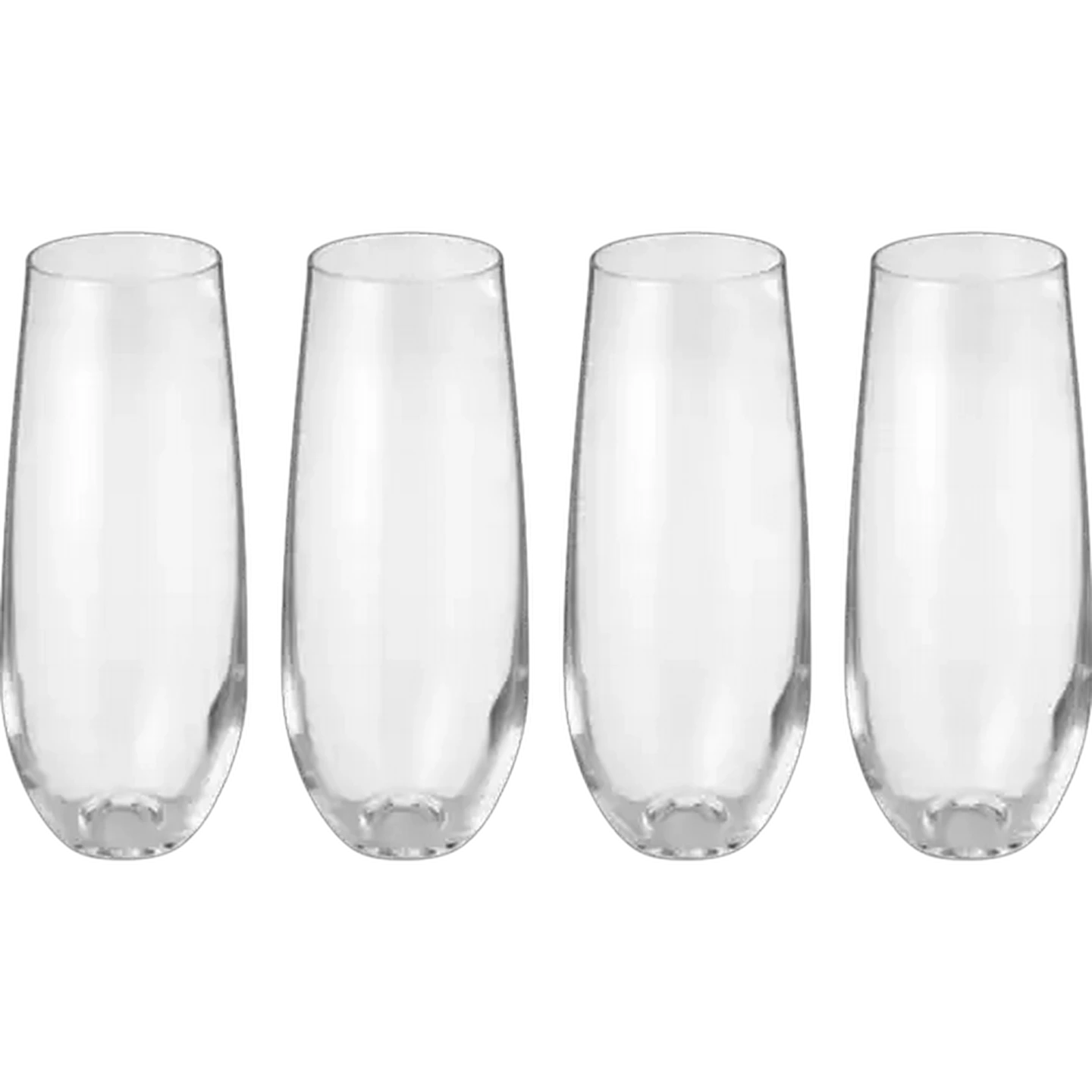 Image of Maison Forine Sommelier's Chest Lead-Free Crystal Stemless Flutes 230ml 4-Pack
