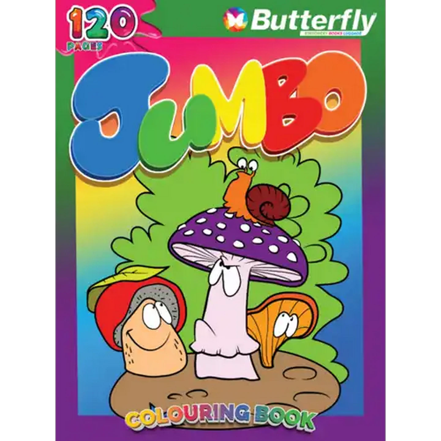 Image of Butterfly Empire Jumbo Colouring Book 120 Pages