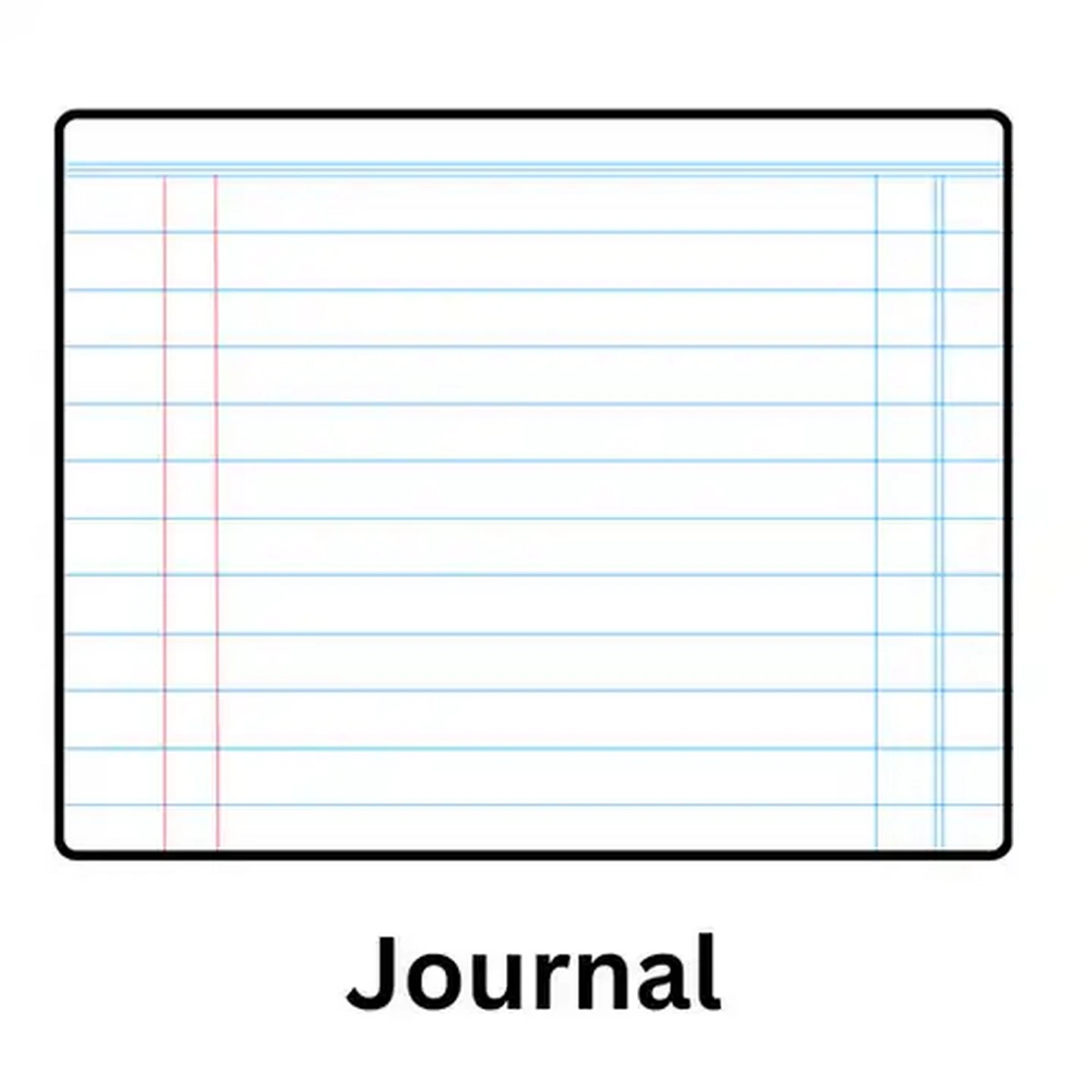 Image of Scholar A4 Accounting Journal Book 72 Pages