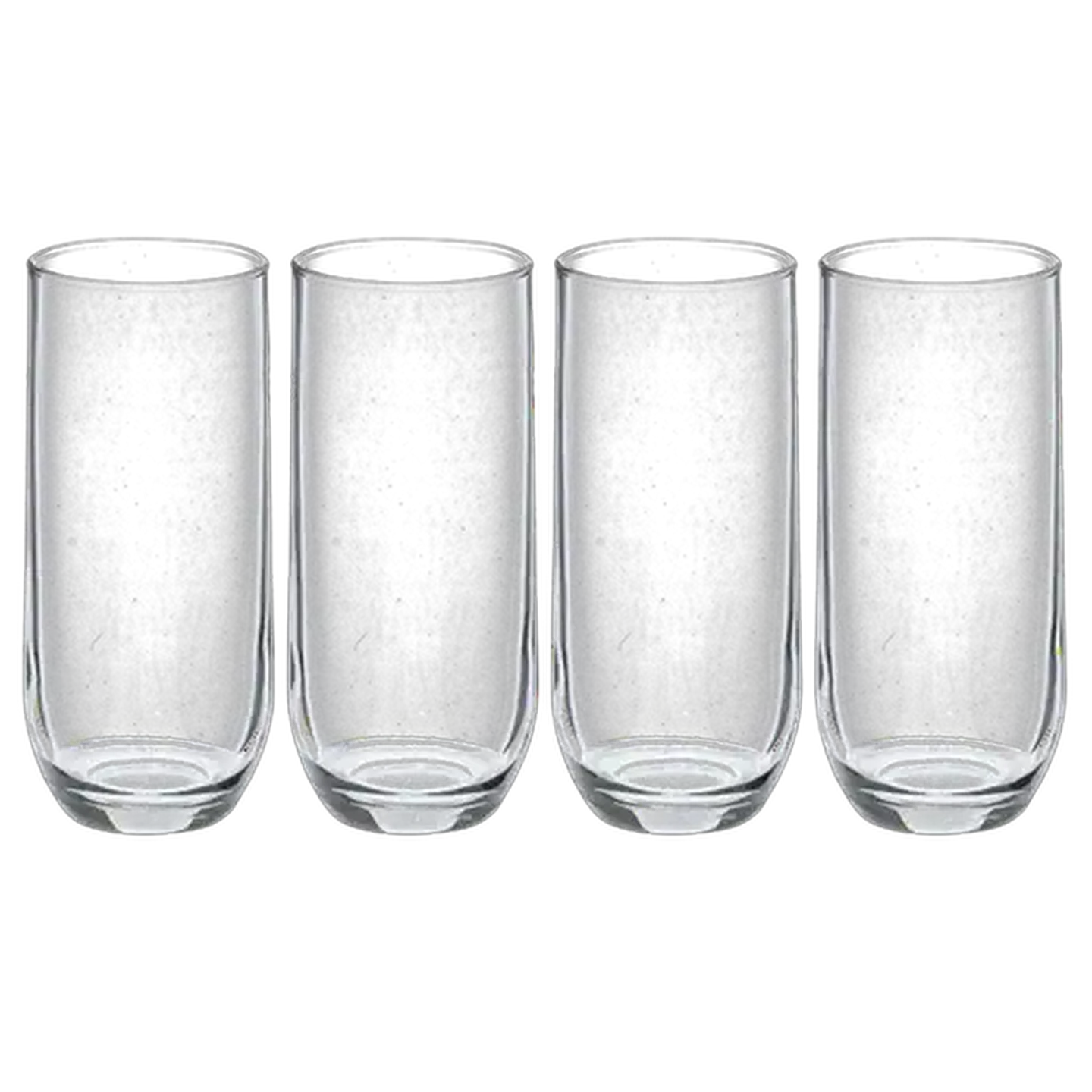 Image of LAV Blush Clear Long Drink Glasses 4-Pack