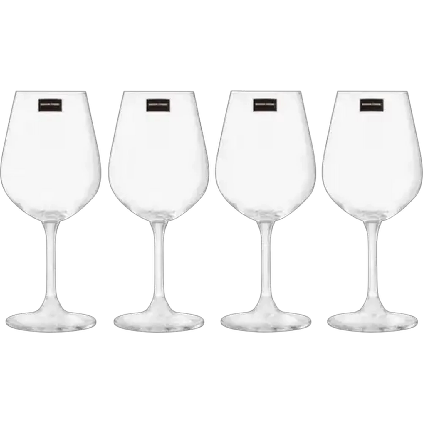Image of Maison Forine Marta Lead-Free Crystal Bordeaux Wine Glasses 4-Pack