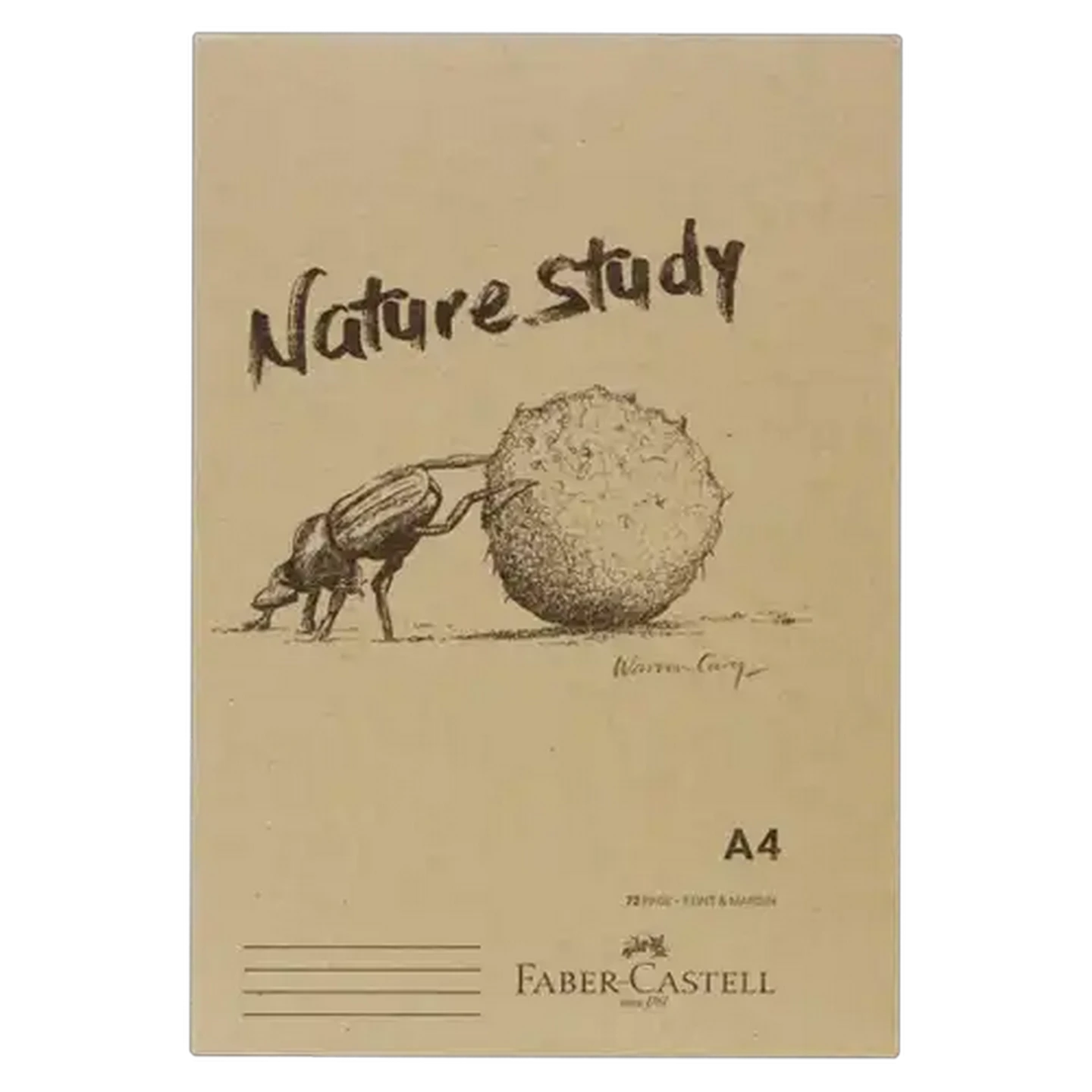 Image of Scholar A4 Feint & Margin Nature Study Book 72 Page