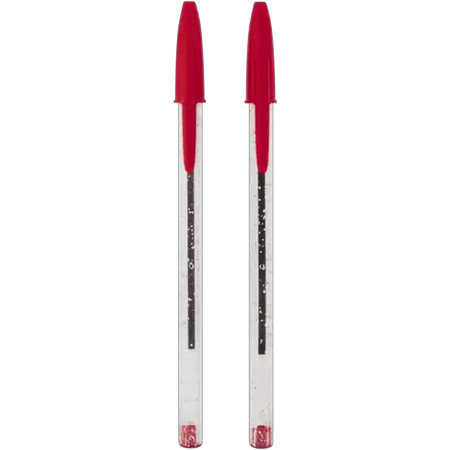 Image of BIC Crystal Xtra Life Red Medium Ballpoint Pens 2-Pack