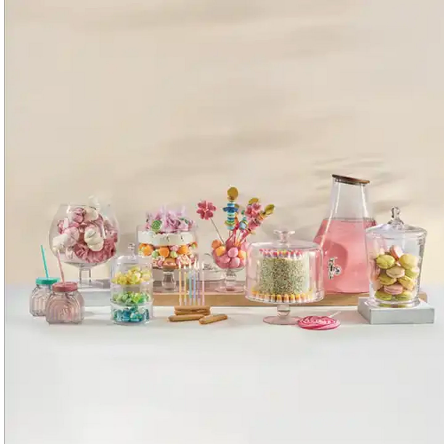 Image of Zest Glass Sweet Jar with Lid