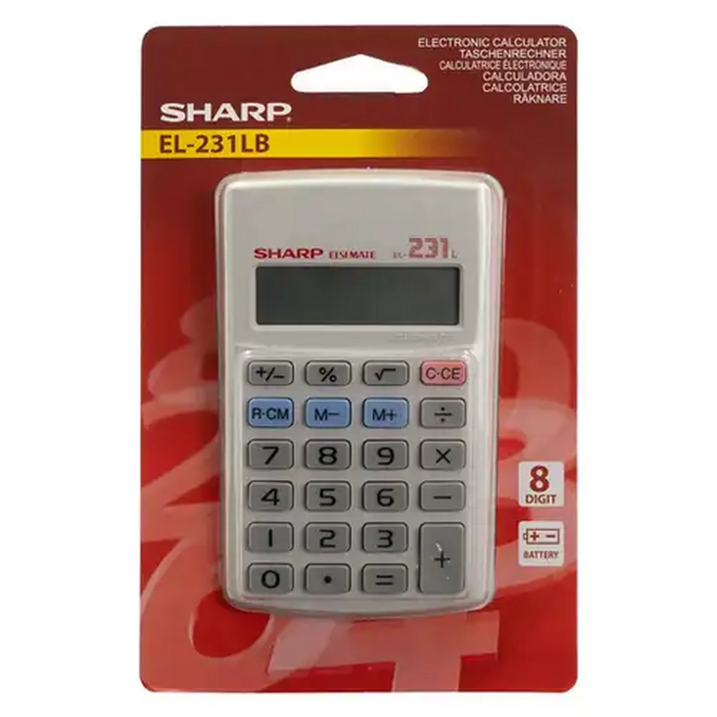 Image of Sharp EL-231LB Electronic Calculator