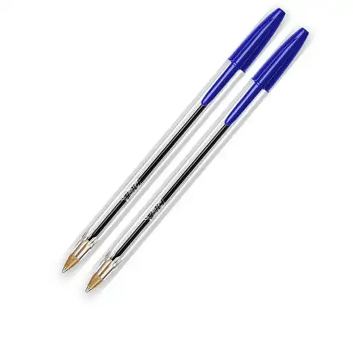 Image of BIC Crystal Blue Blue Xtra Life Medium Ball Pen 2-Pack