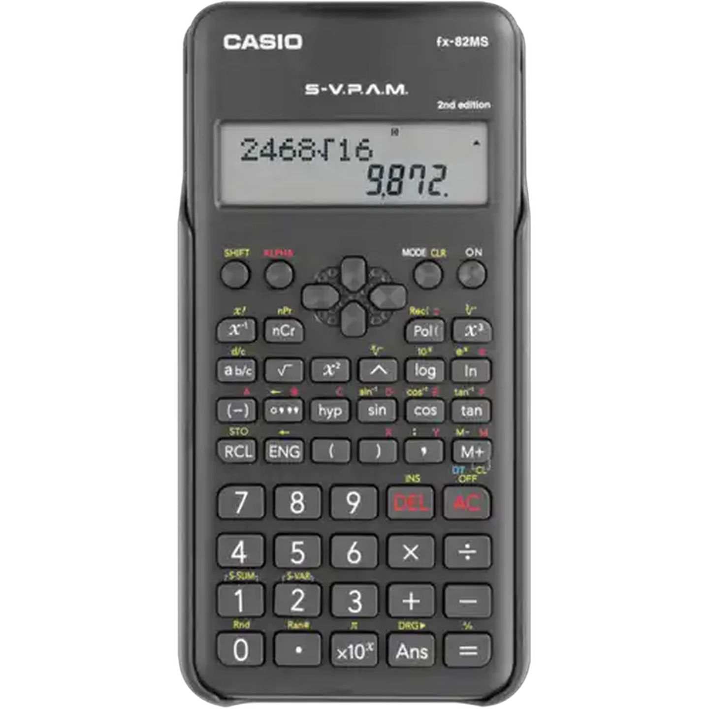 Image of Casio Black 2nd Edition Basic Scienctific Calculator