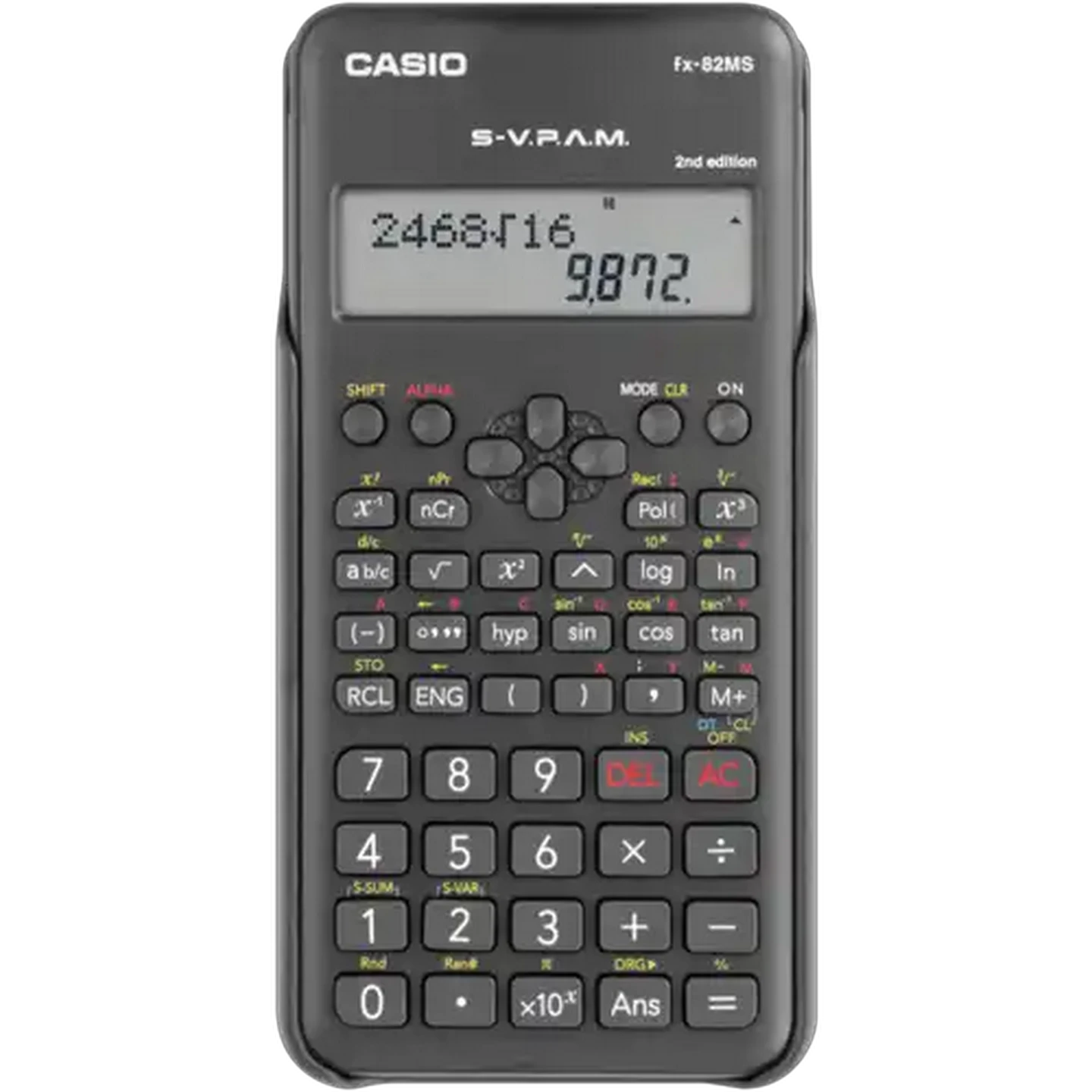 Image of Casio Black 2nd Edition Basic Scienctific Calculator