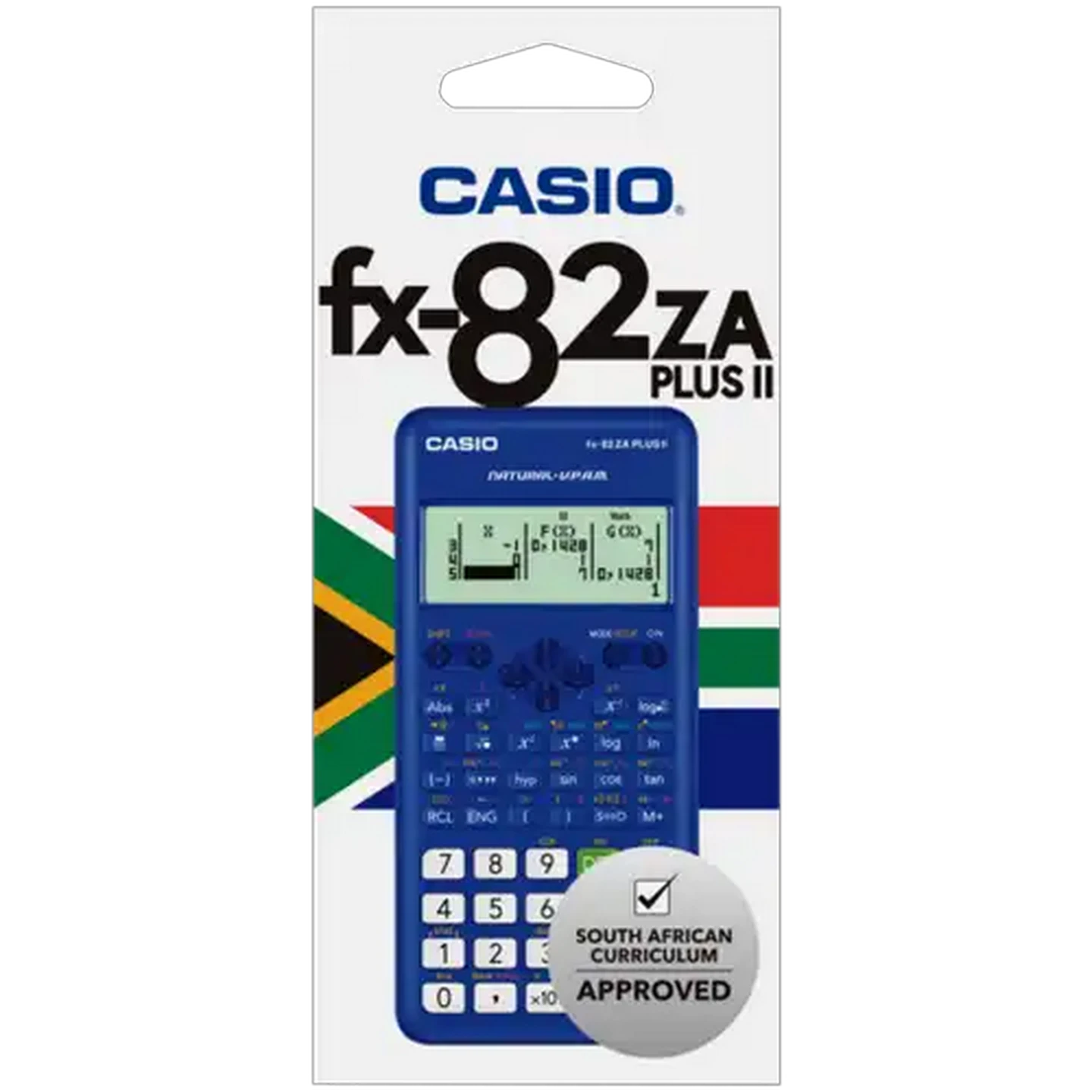 Image of CASIO FX-82ZA PLUS II Edition Blue Scientific Calculator