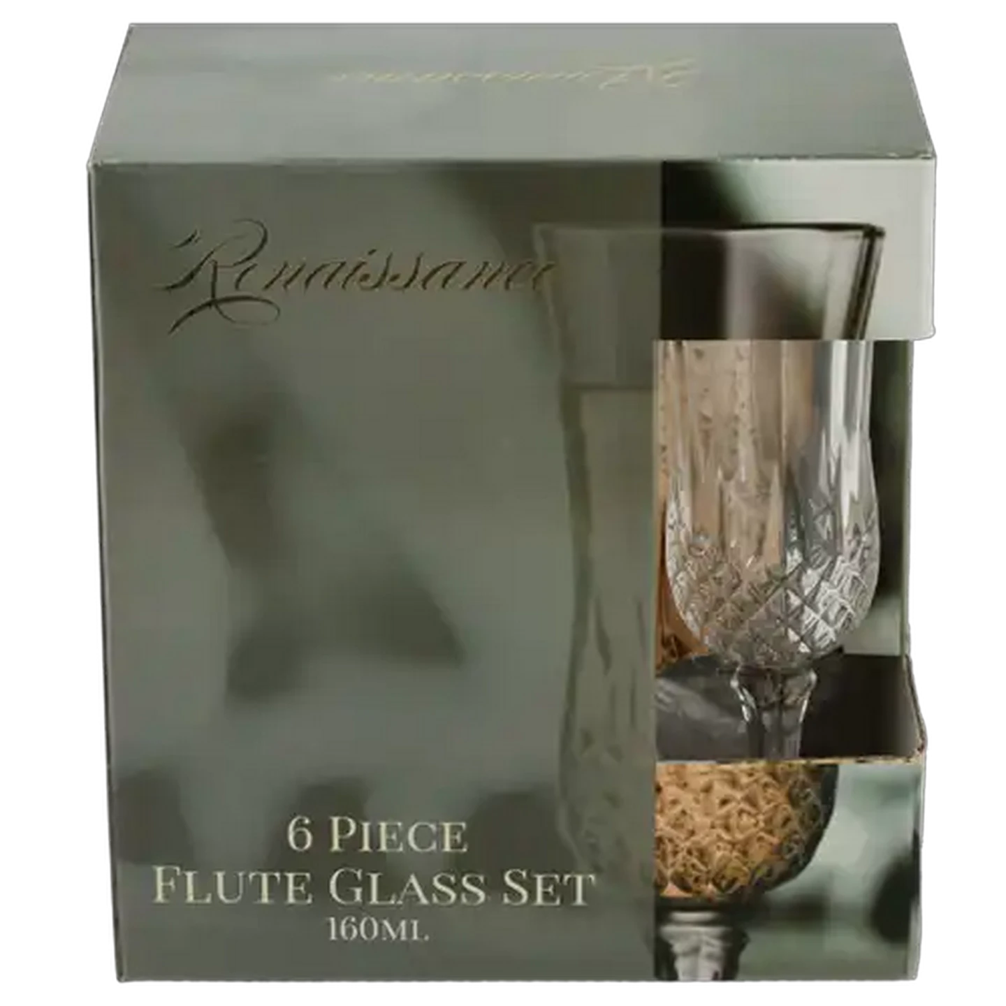 Image of Renaissance Collection Flute Glasses 6-Pack