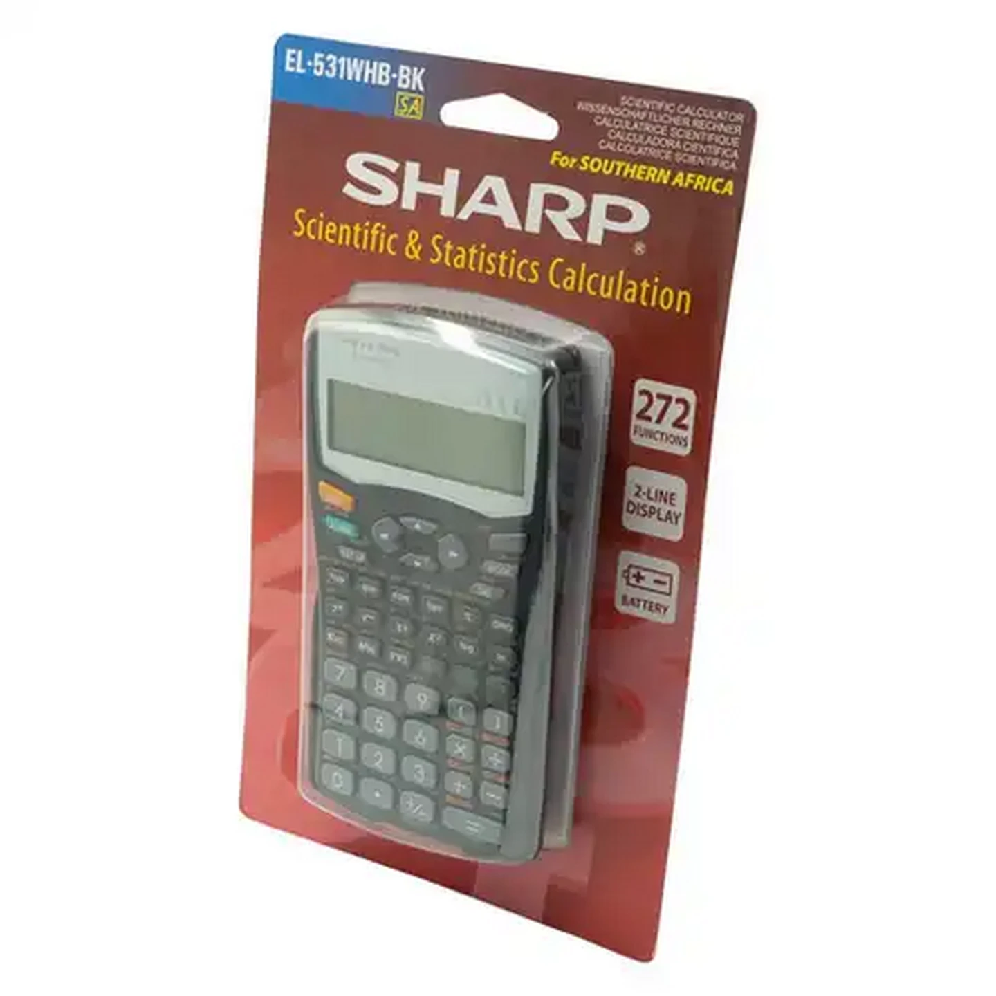 Image of Sharp EL531WH-BBK 272 Function Scientific Calculator