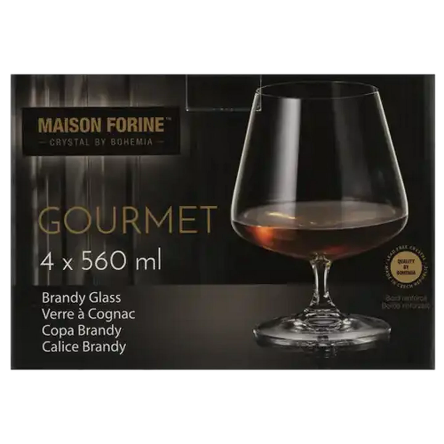 Image of Maison Forine Gourmet Brandy Glasses 4-Pack