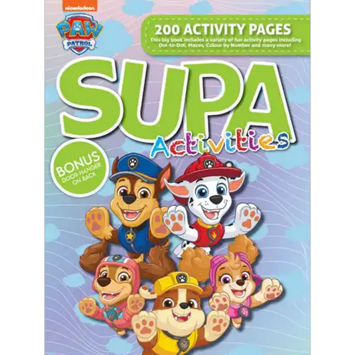 Image of PAW Patrol Supa Colouring Book 200 Pages
