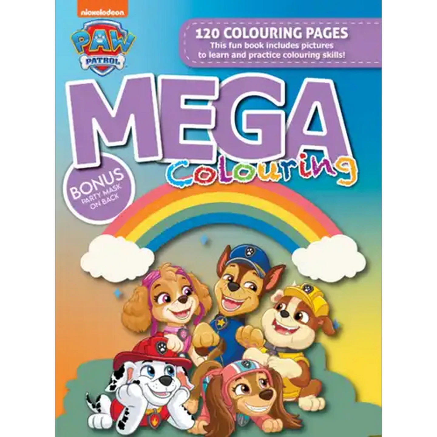 Image of PAW Patrol Mega Colouring Book