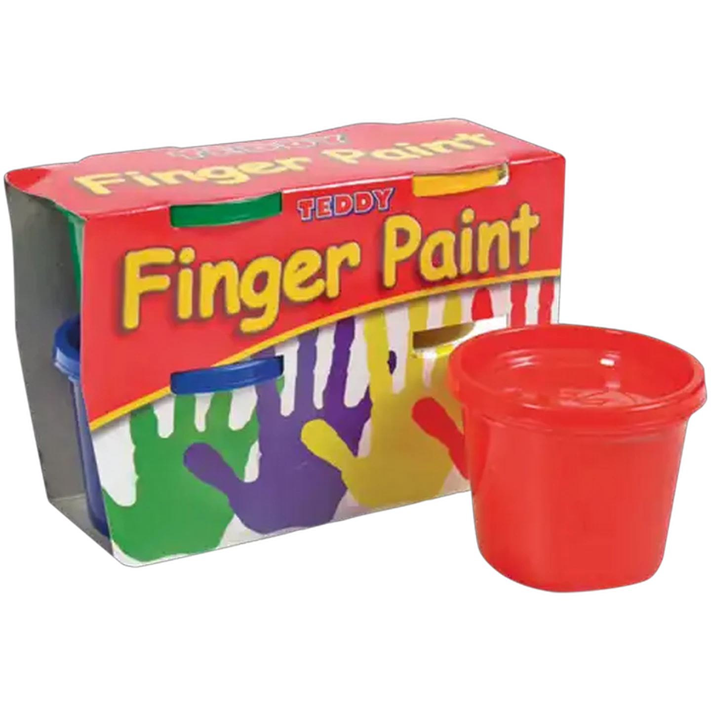 Image of Teddy Finger Paint 4-Pack
