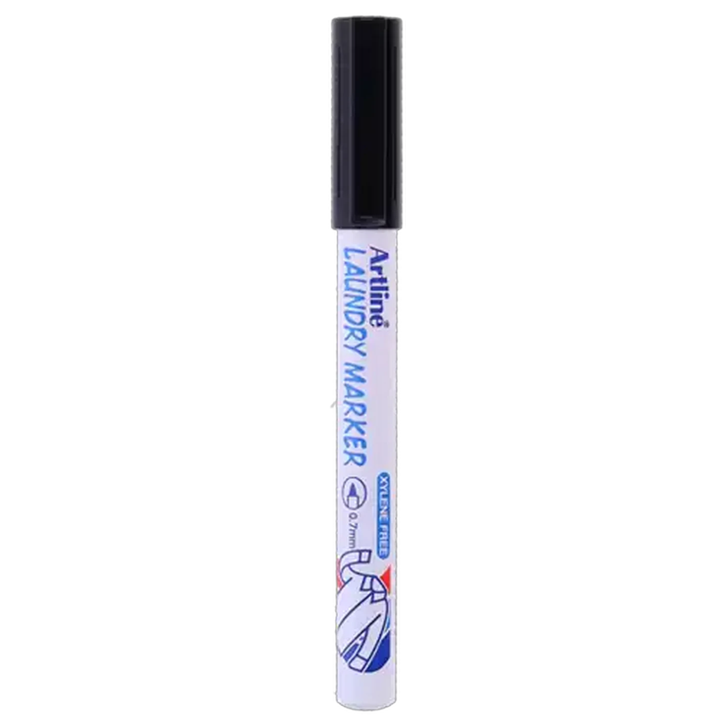 Image of Artline EK750 Max Frank Black Laundry Marker 0.7mm