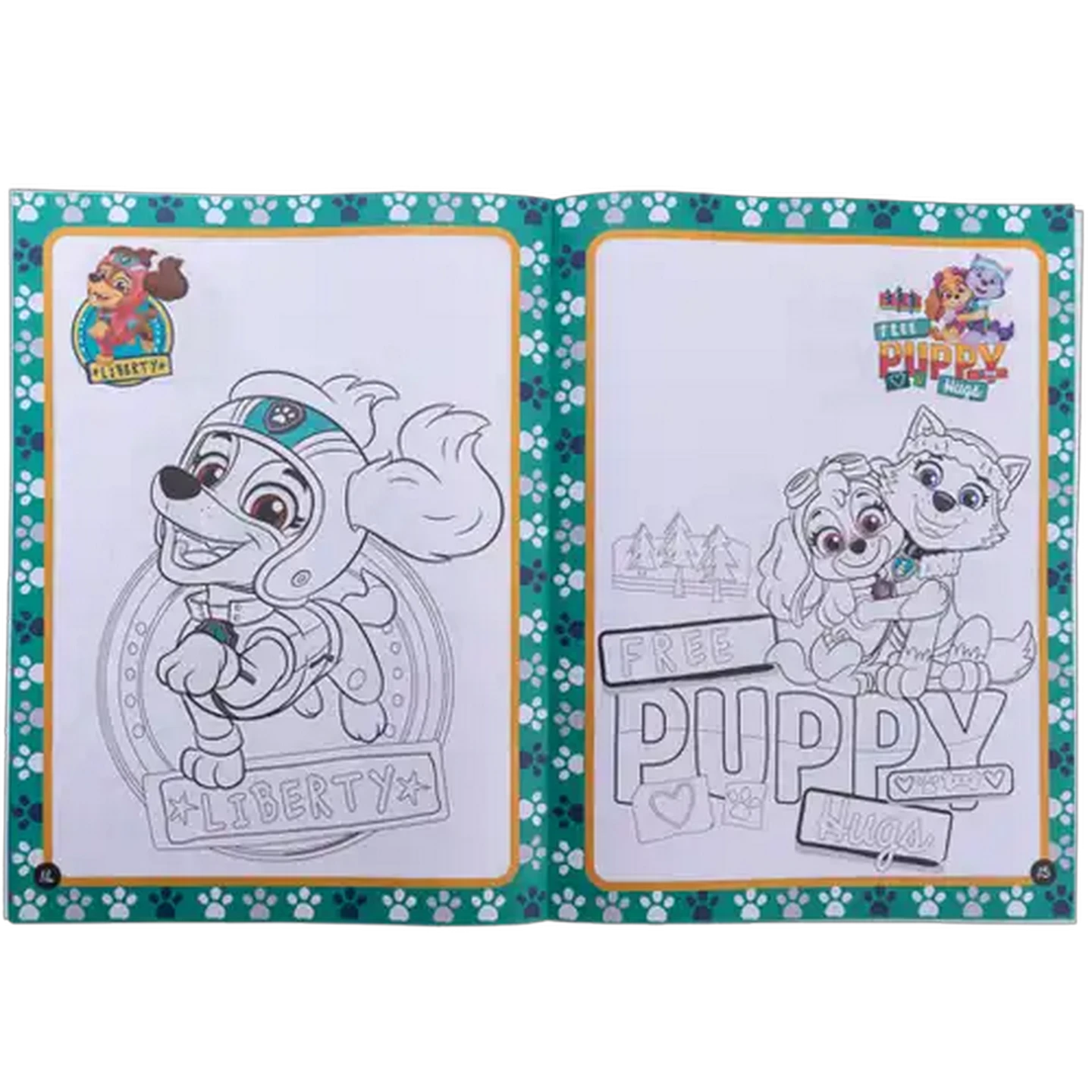 Image of PAW Patrol Copy Colouring Book 24 Pages