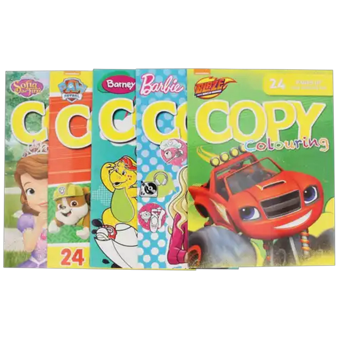 Image of PAW Patrol Copy Colouring Book 24 Pages