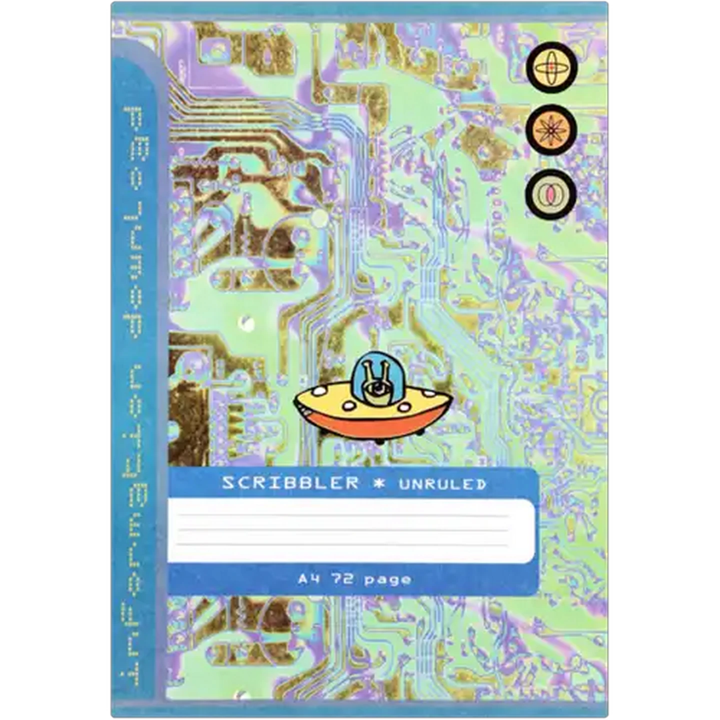 Image of Scholar A4 Scribbler Unruled Exercise Book 72 Pages