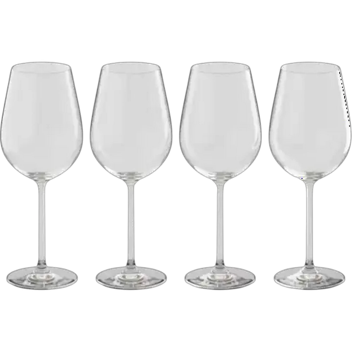 Image of Forage And Feast Lead-Free Crystal White Wine Glasses 450ml 4-Pack