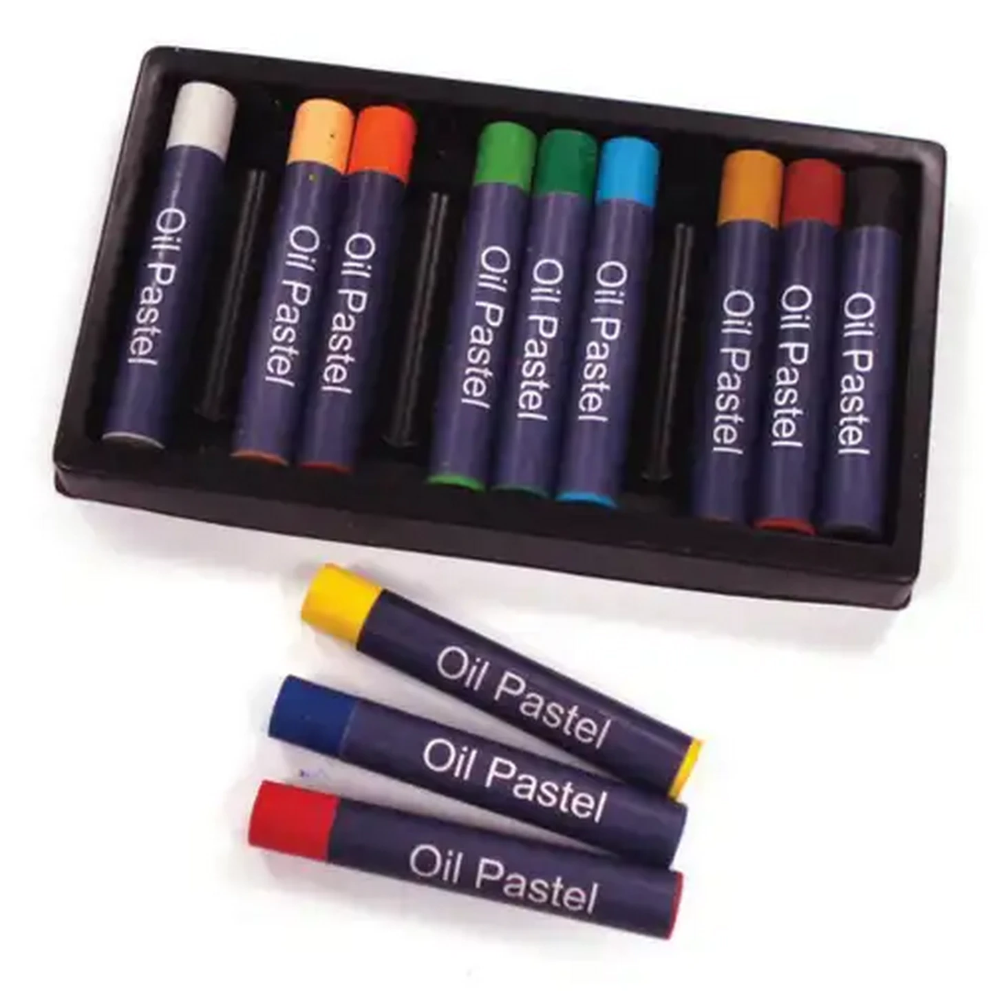 Image of Oil Pastel Colour Set 12 Pieces