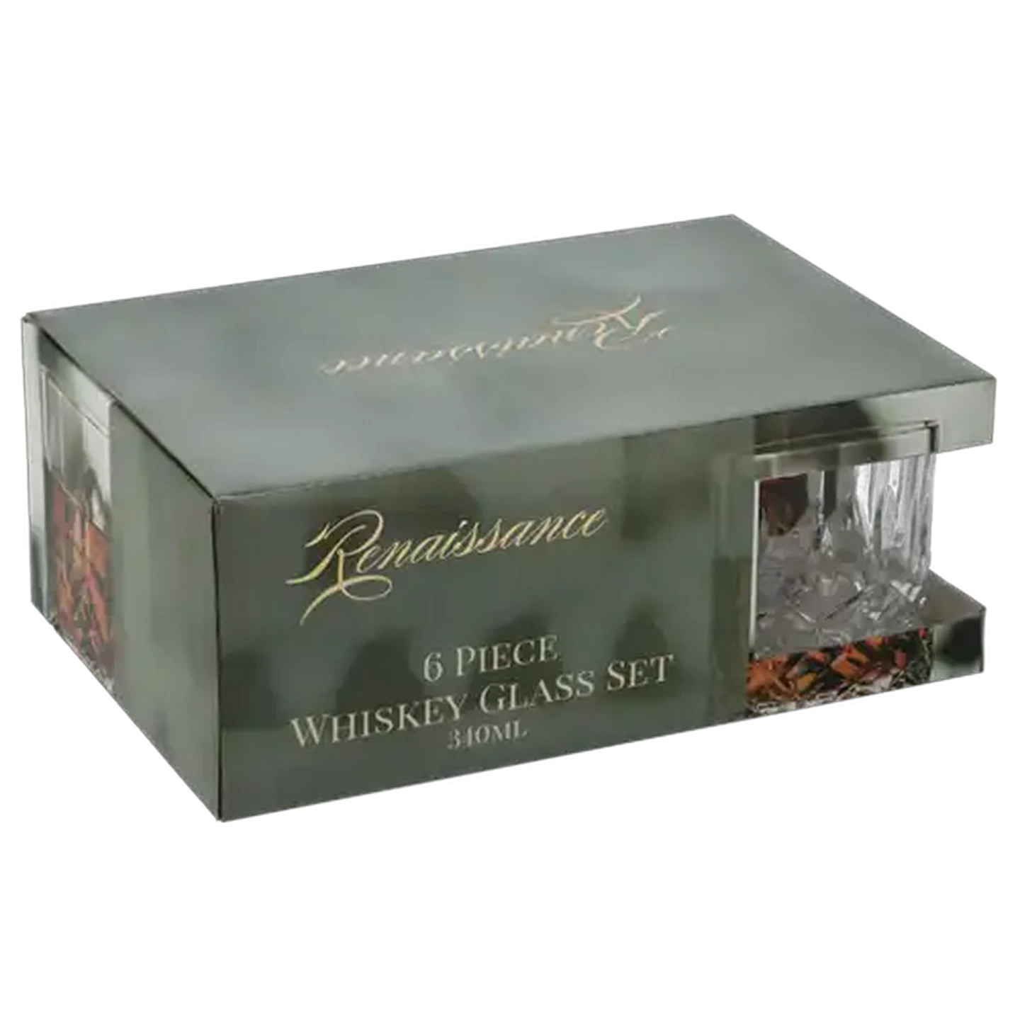 Image of Renaissance Crystal Whiskey Tumbler 6-Piece