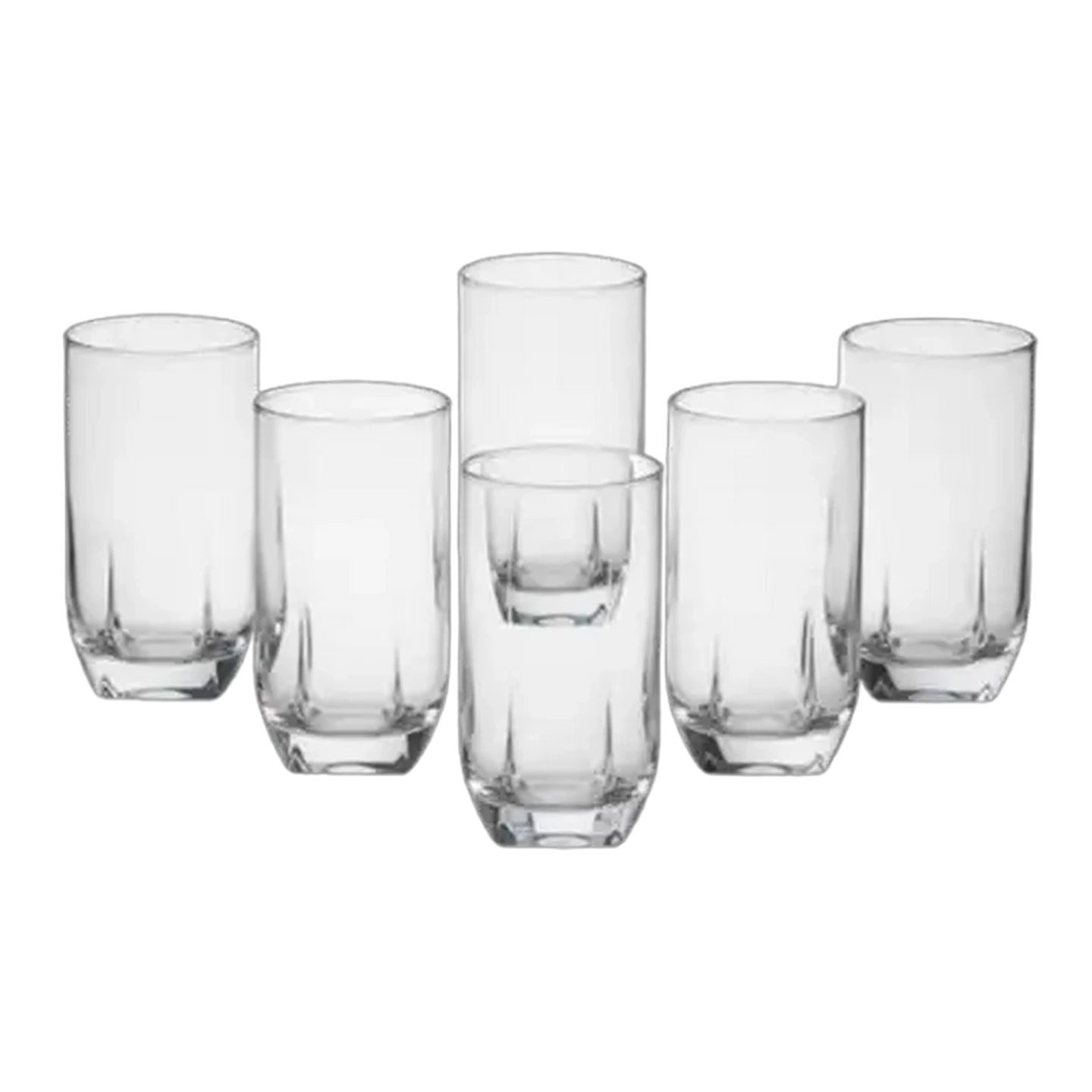 Image of LAV Hi Ball Tuana Angular Forms Glass 6 Piece Set