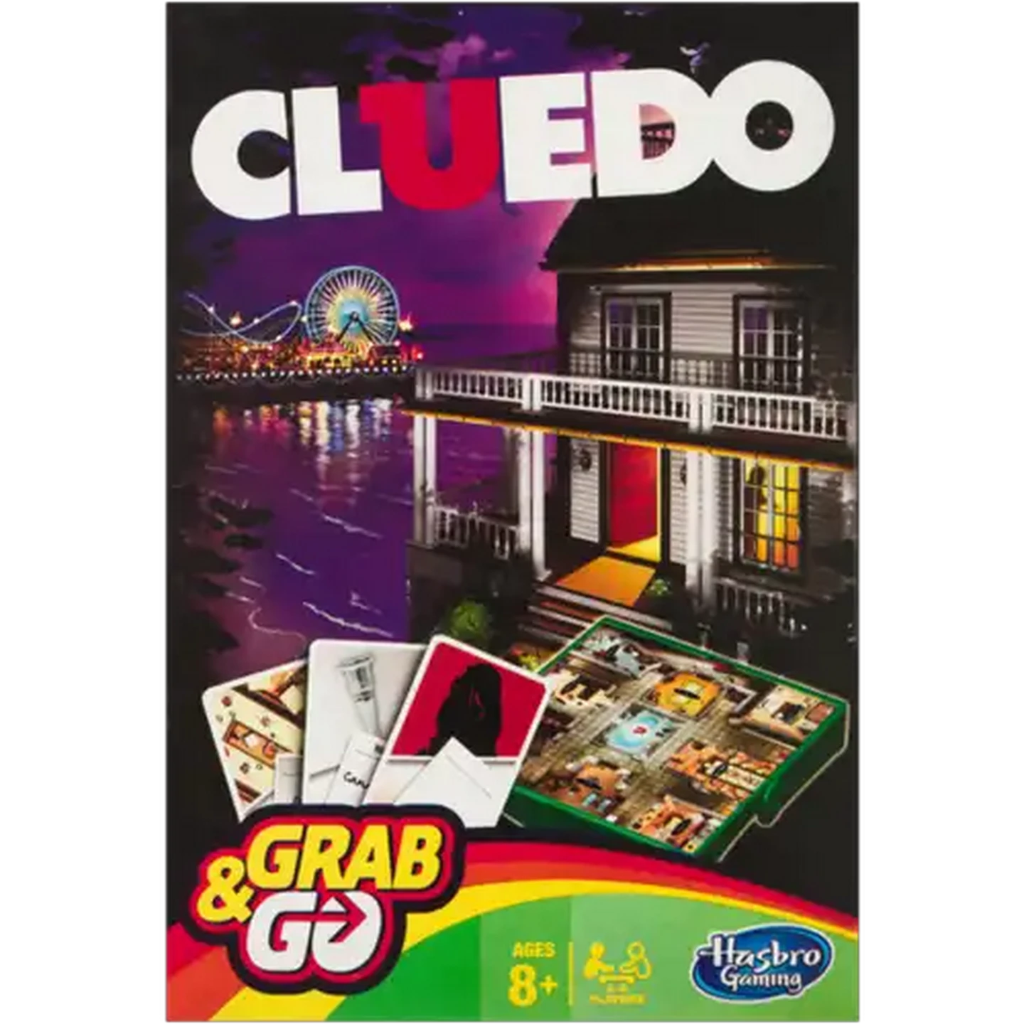 Image of Hasbro Gaming Cluedo Grab & Go Board Game