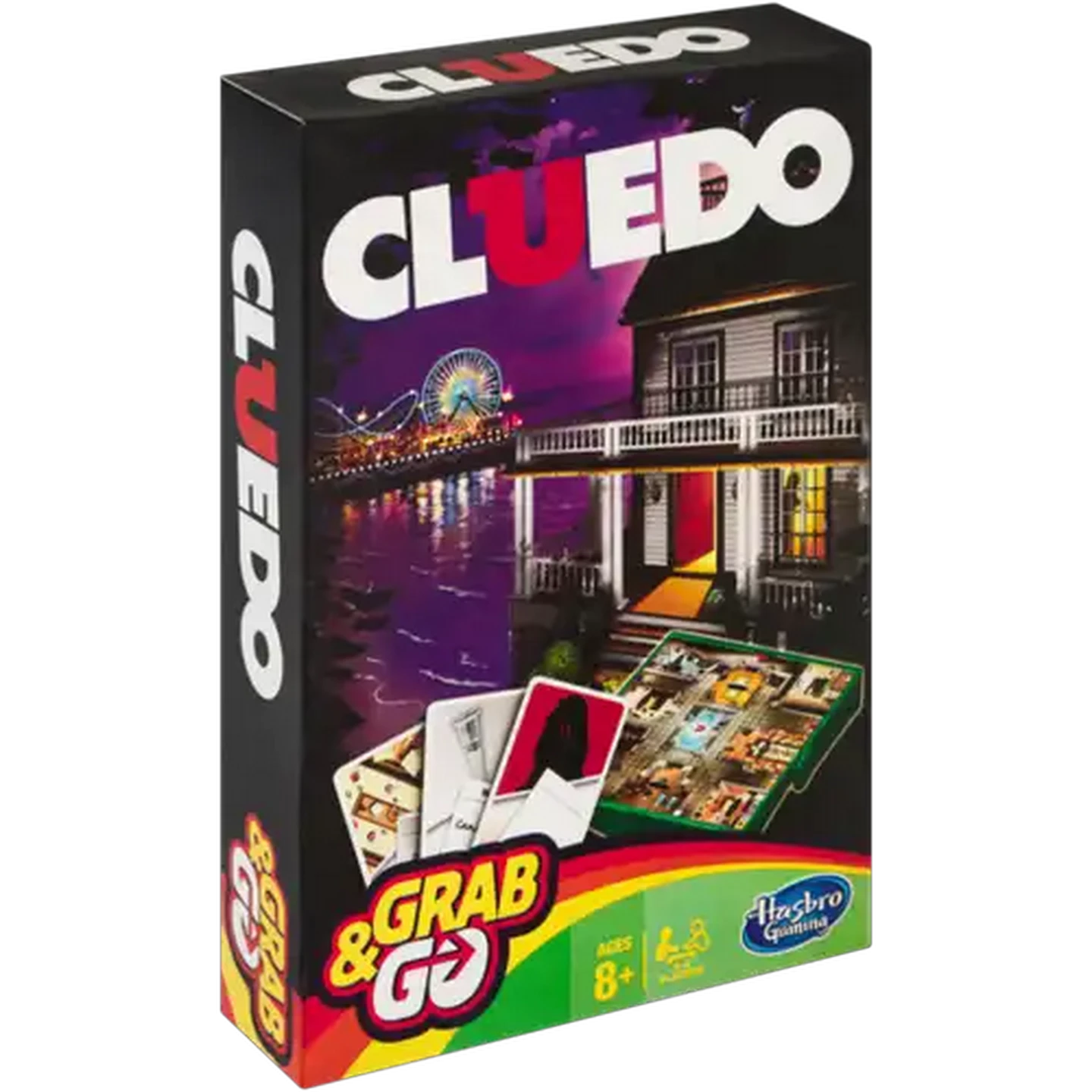 Image of Hasbro Gaming Cluedo Grab & Go Board Game
