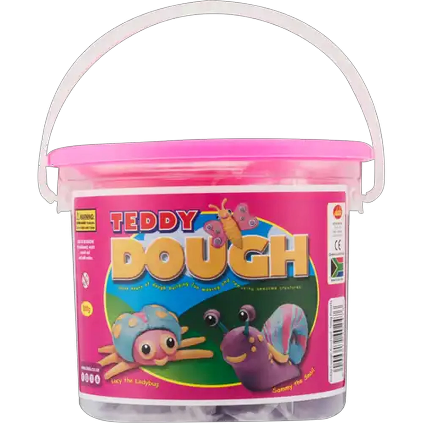 Checkers Sixty60 | Teddy Pastel Dough Bucket 500g