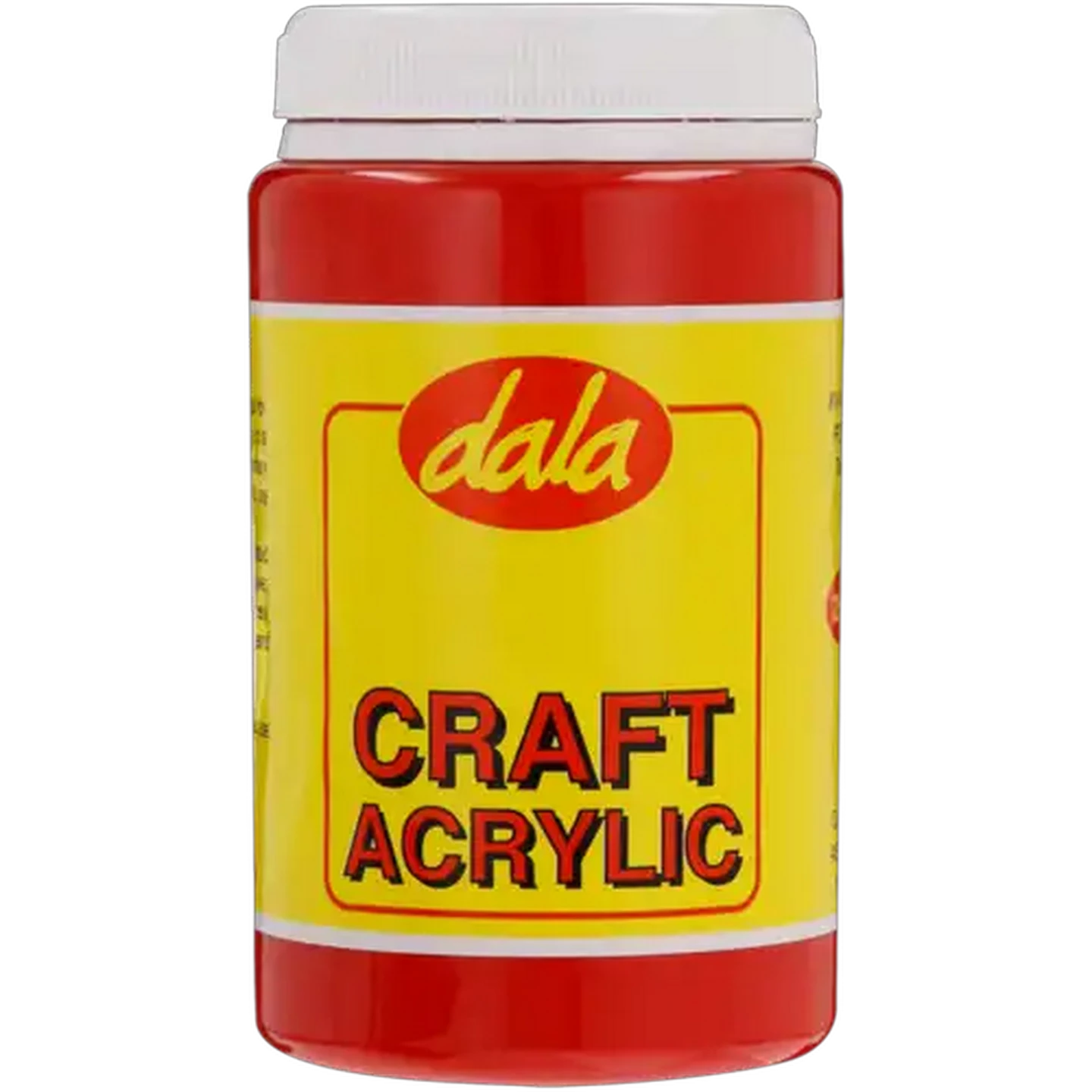 Image of Dala Red Acrylic Craft Paint 250ml