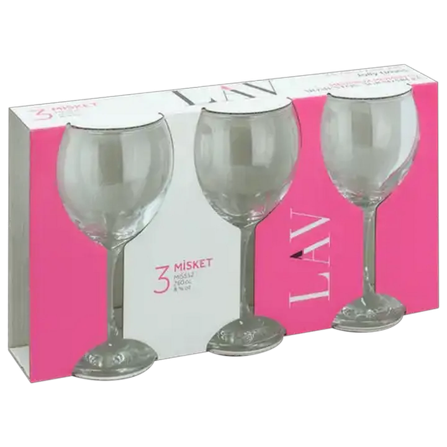 Image of LAV Misket Red Wine Glasses 3-Pack