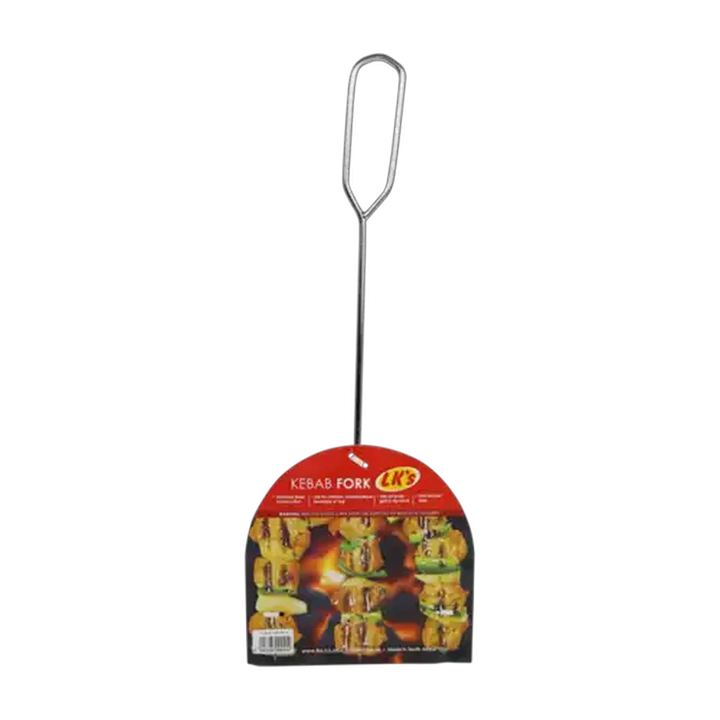Image of LK's Stainless Steel Kebab Fork