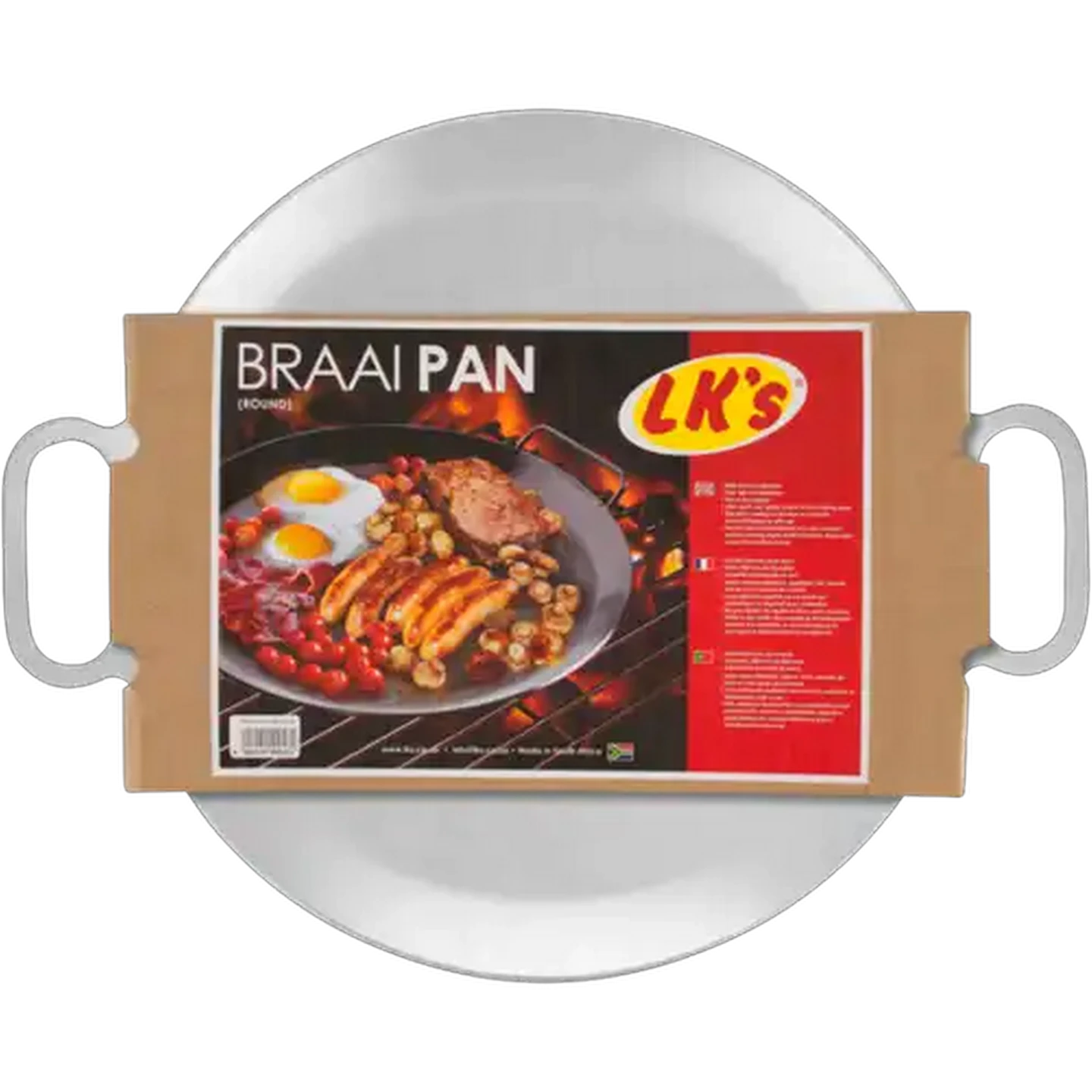 Image of LK's Round Braai Pan 38cm