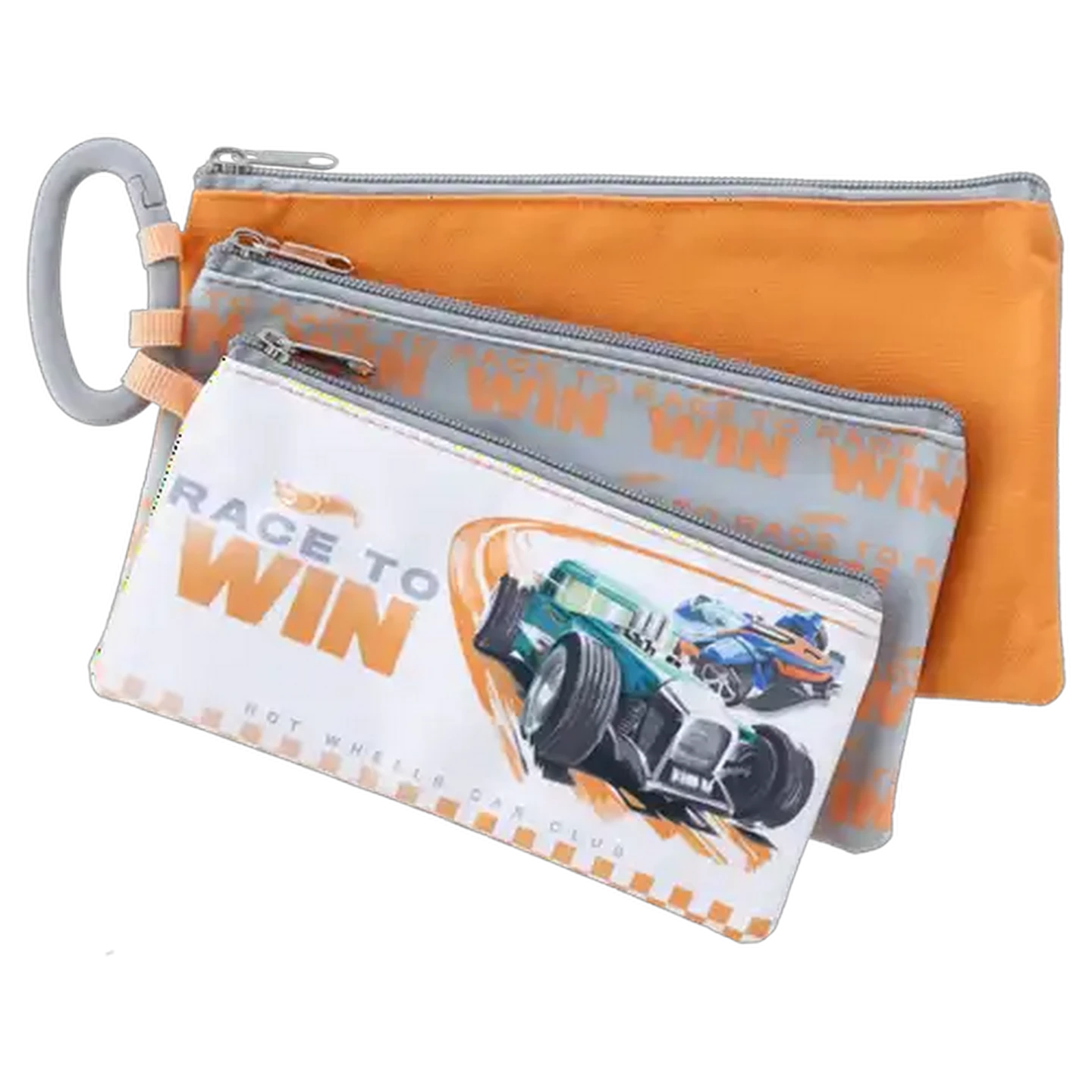 Image of Hot Wheels Pencil Bag 3-Piece (Design May Vary)