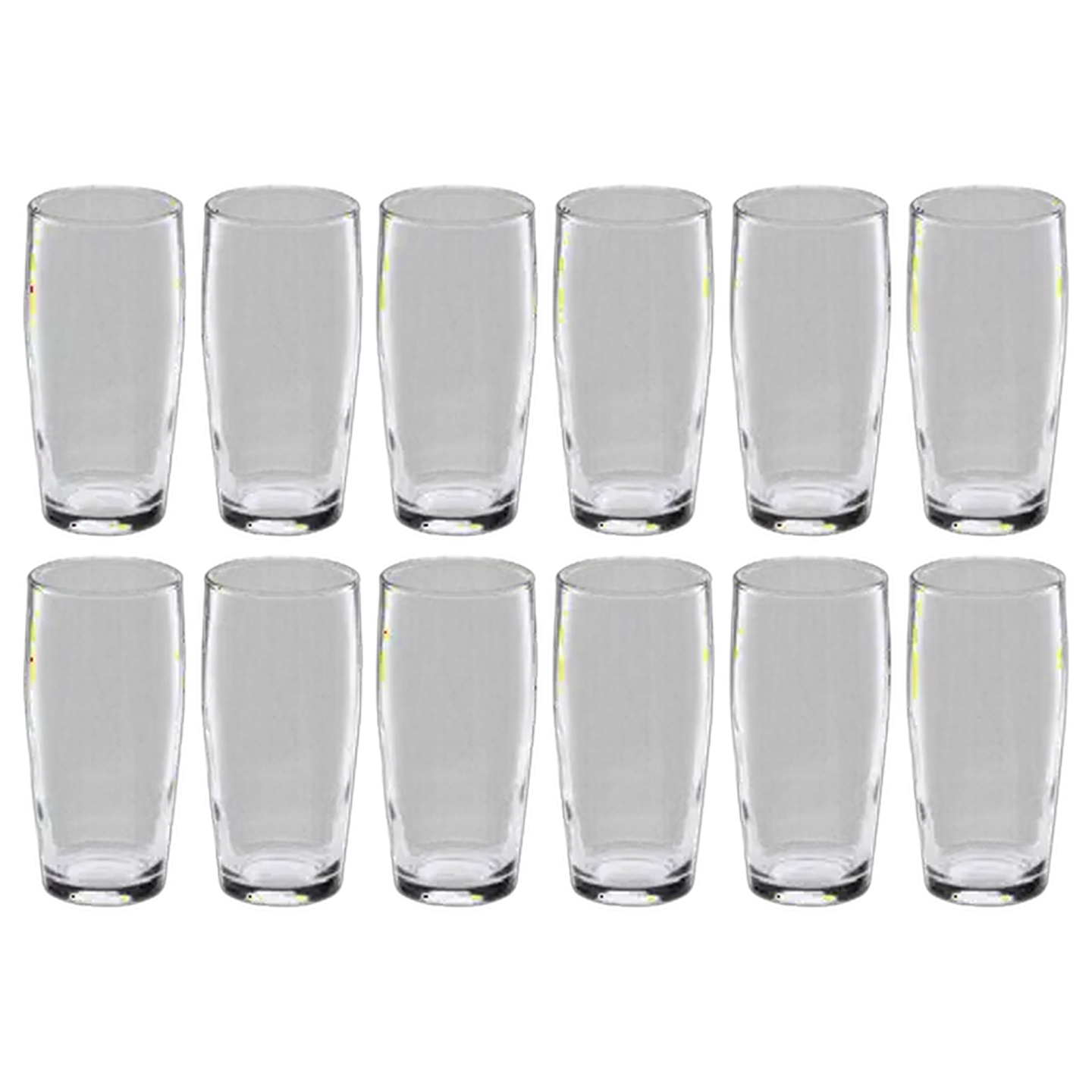 Image of Hyper Value Willy Beer Glass 370ml 12-Pack